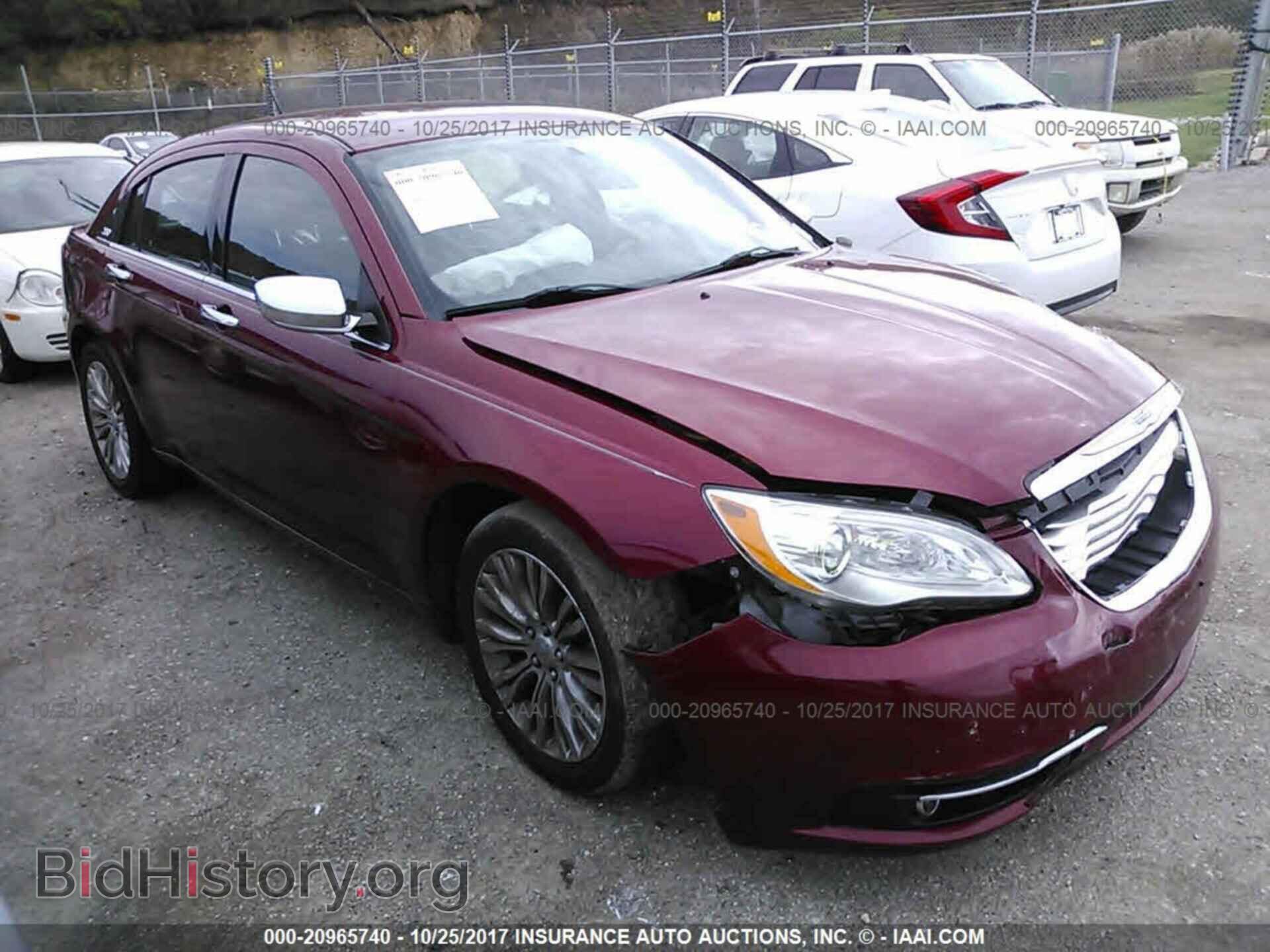 Photo 1C3CCBCB8CN263202 - Chrysler 200 2012
