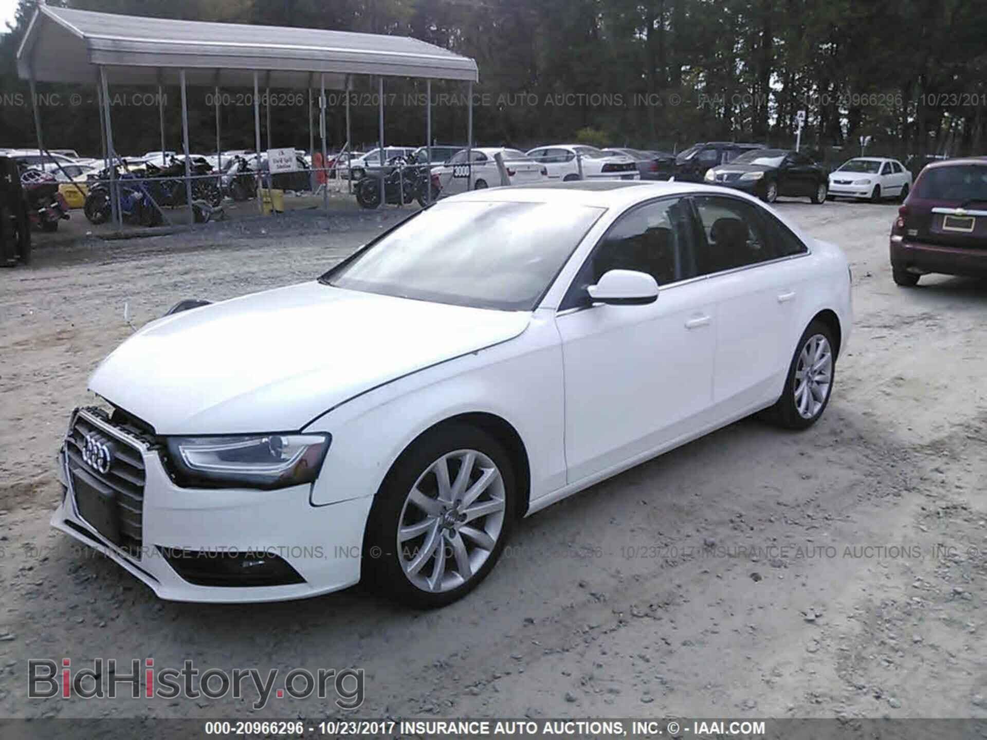 2013 Audi A4 - VIN: WAUEFAFL2DN020848 - Фото 2