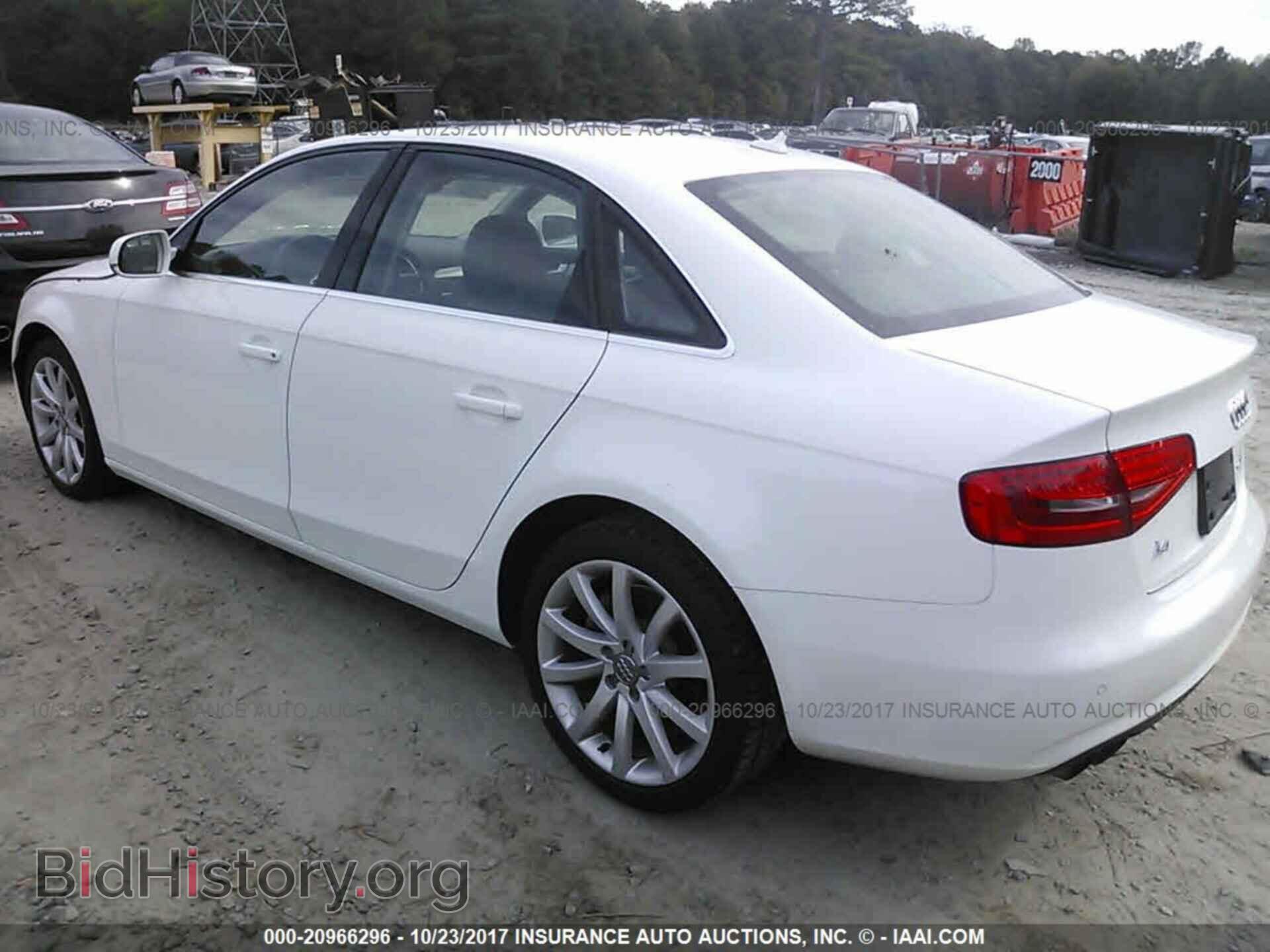 2013 Audi A4 - VIN: WAUEFAFL2DN020848 - Фото 3