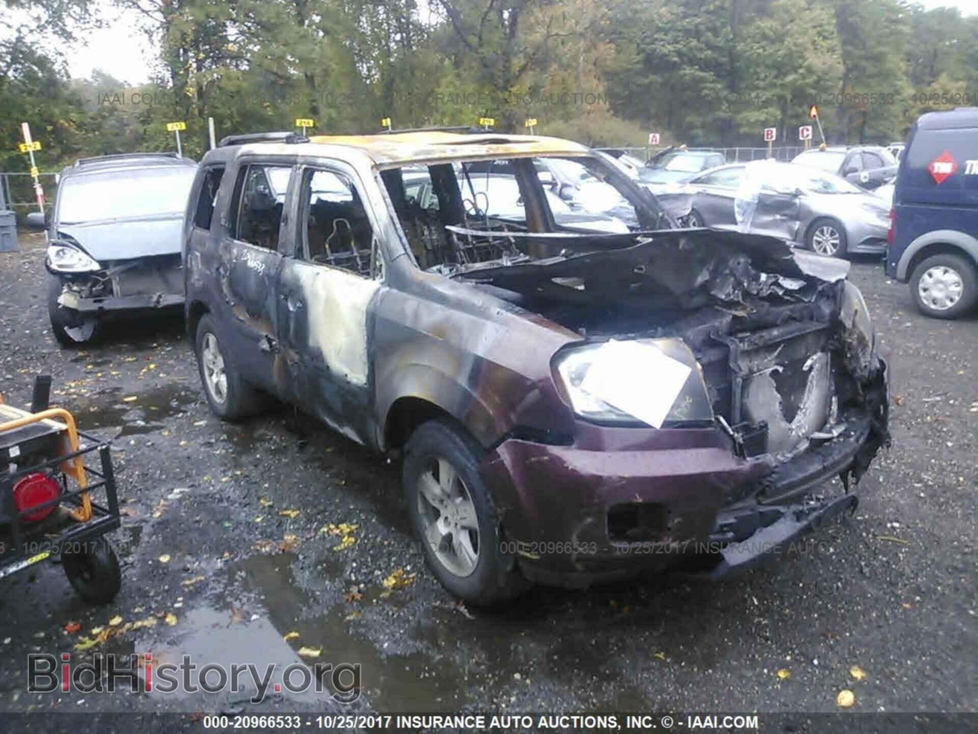 Фотография 5FNYF4H70BB083928 - Honda Pilot 2011