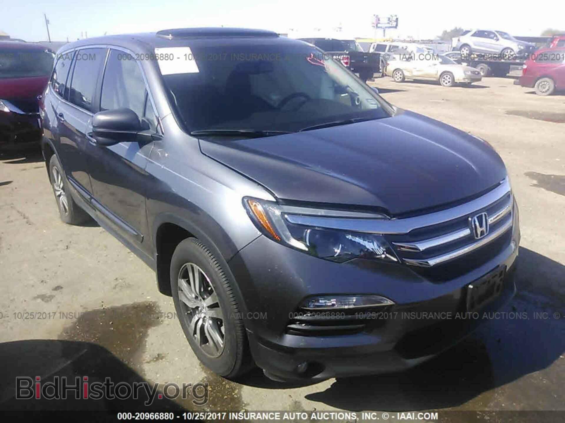 Фотография 5FNYF5H83GB007660 - Honda Pilot 2016