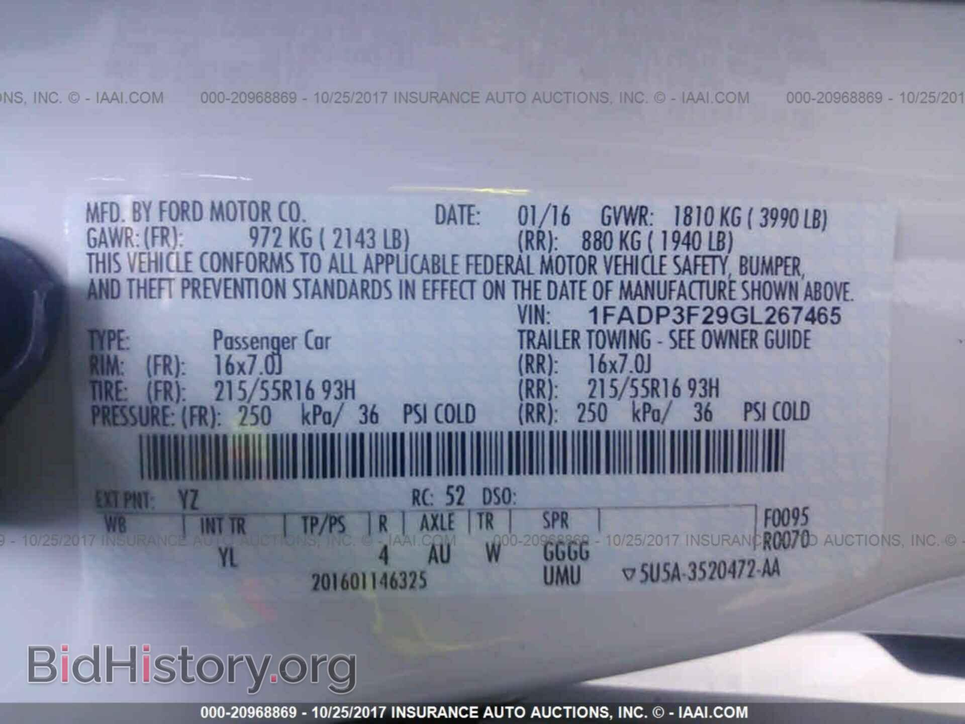 2016 Ford Focus - VIN: 1FADP3F29GL267465 - Photo 9