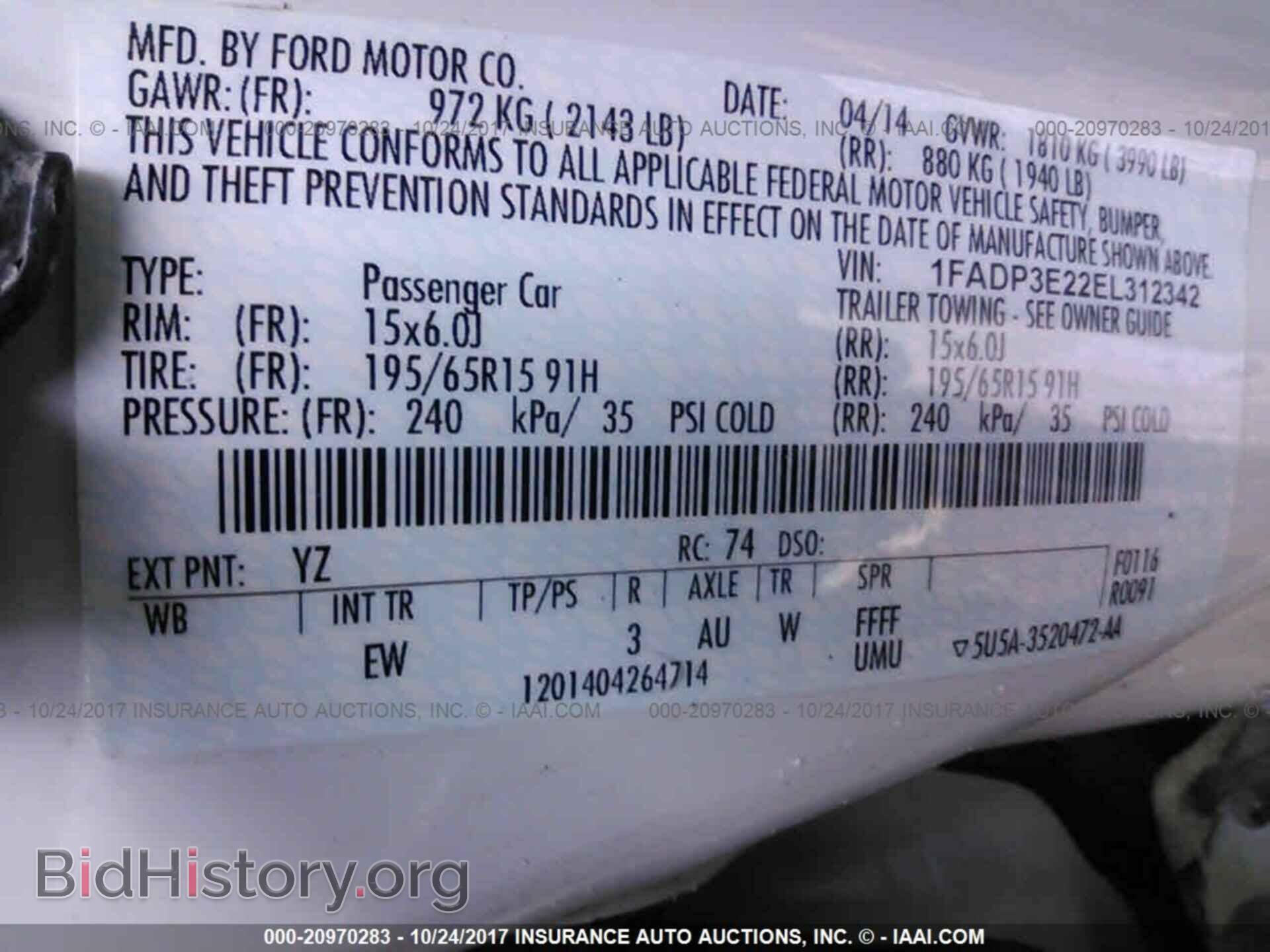 2014 Ford Focus - VIN: 1FADP3E22EL312342 - Photo 9