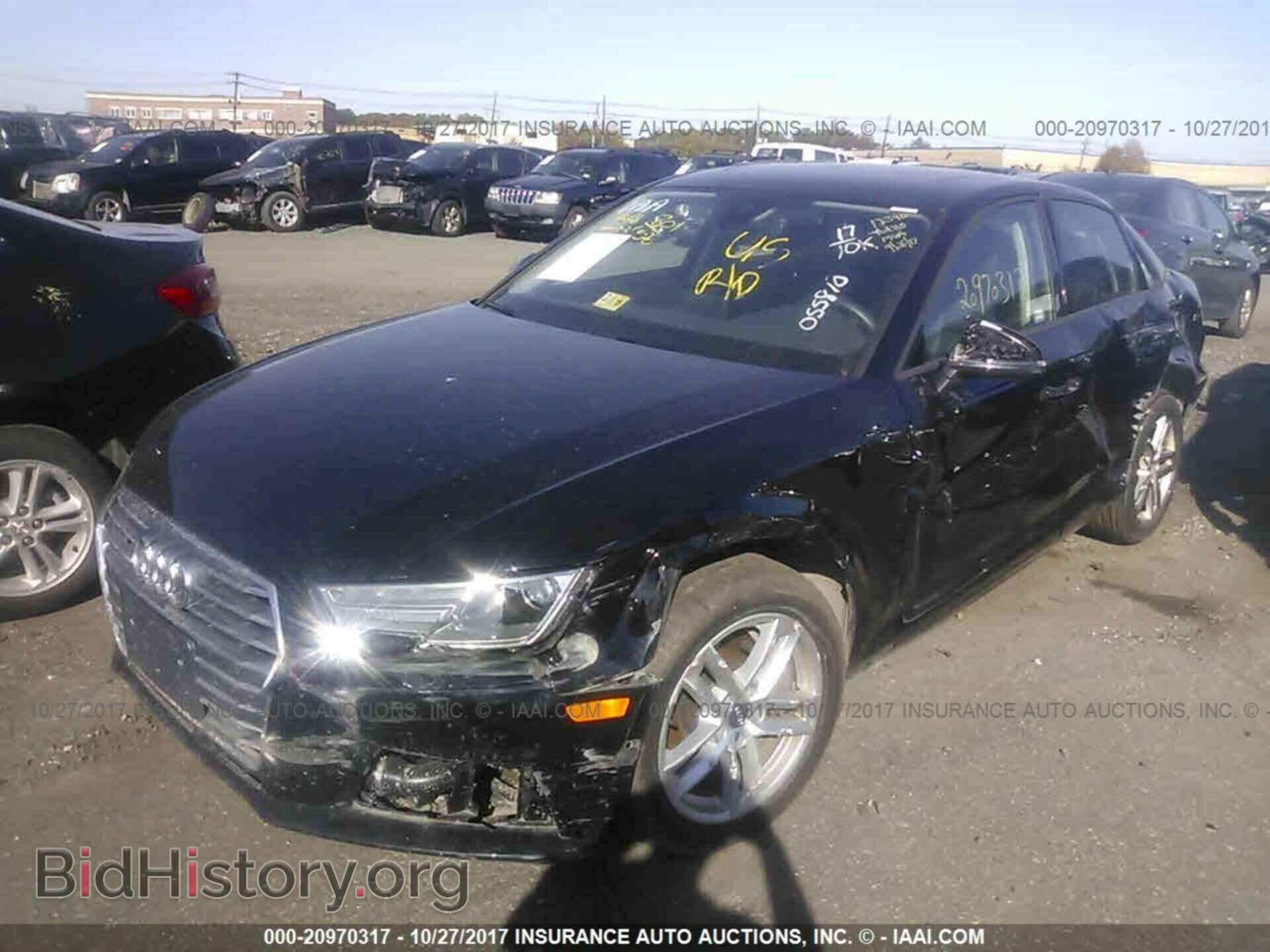 2017 Audi A4 - VIN: WAUANAF49HN055810 - Фото 2
