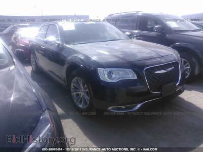 2017 Chrysler 300C, черный — VIN 2C3CCAEG1HH579916, IAAI