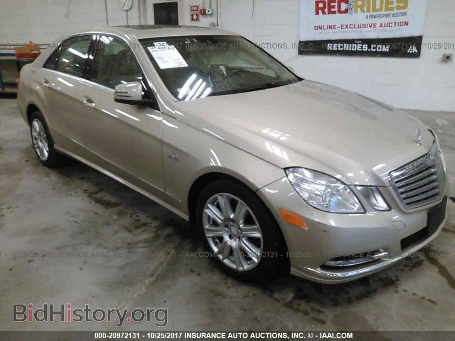 Photo WDDHF8JB2CA528174 - Mercedes-benz E 2012
