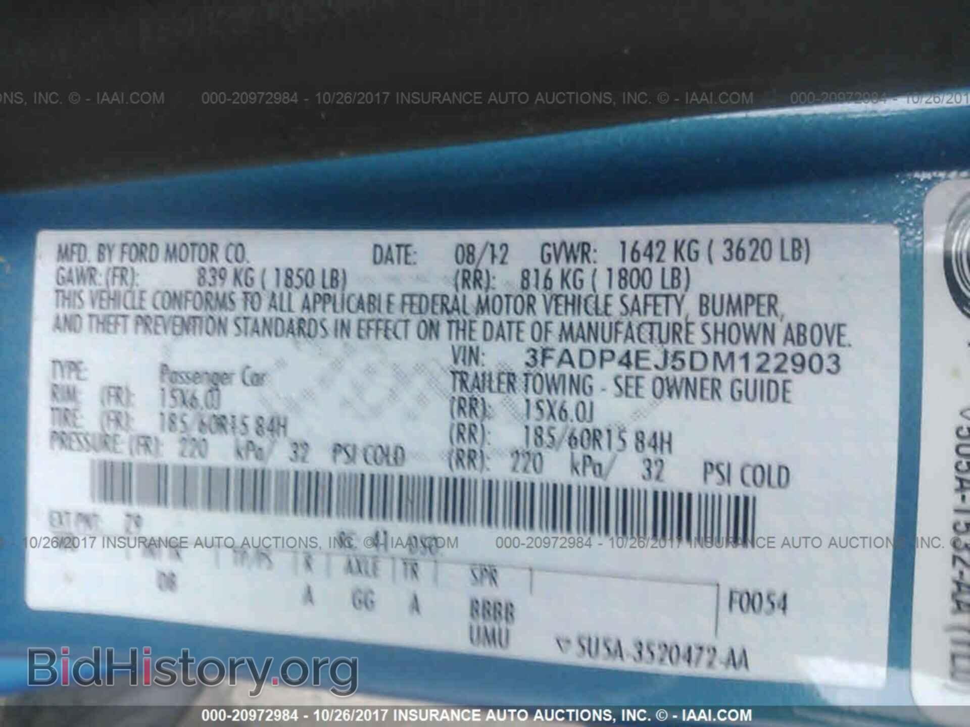 2013 Ford Fiesta - VIN: 3FADP4EJ5DM122903 - Photo 9