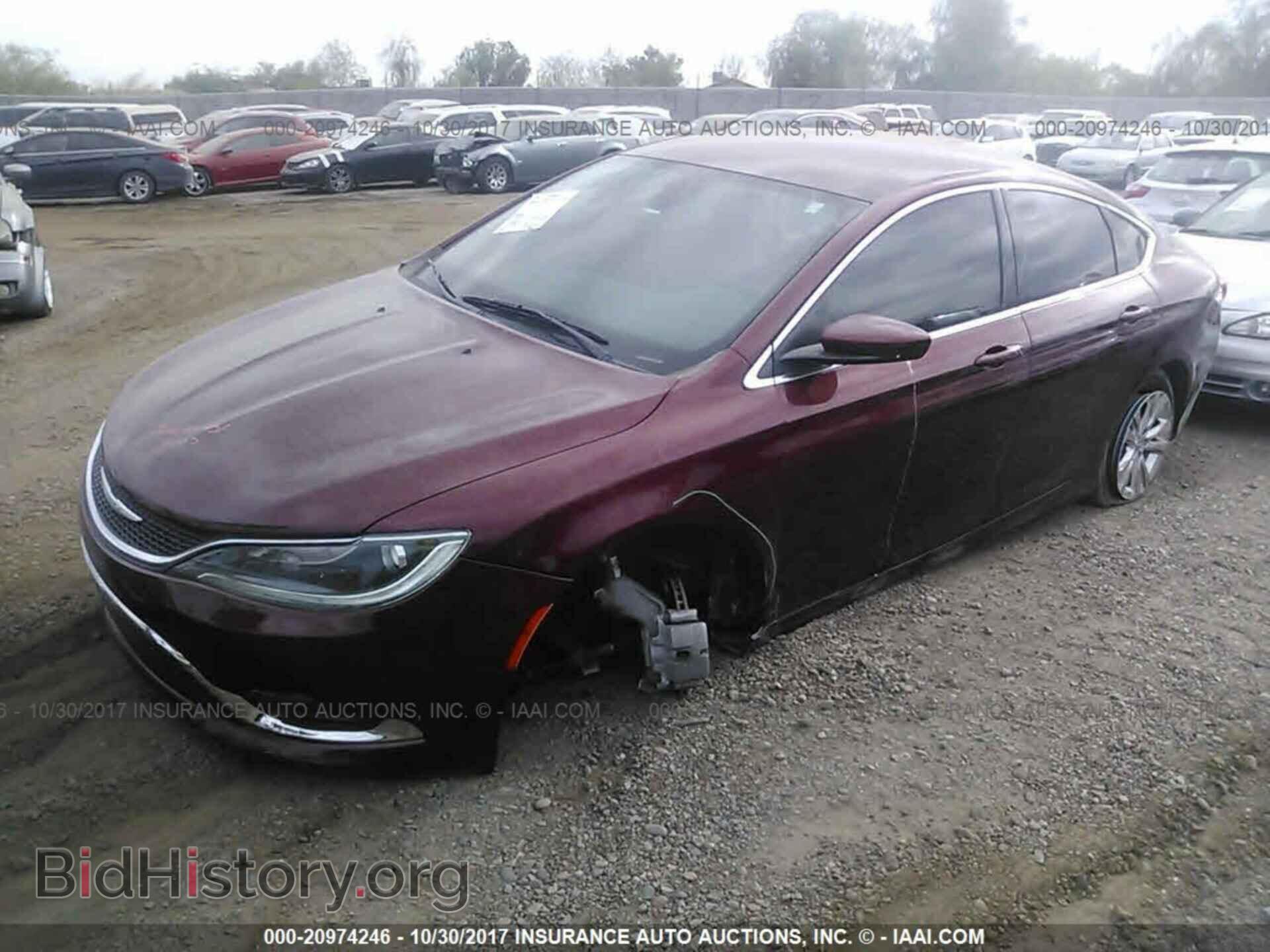 2015 Chrysler 200 - VIN: 1C3CCCAB4FN690776 - Photo 2