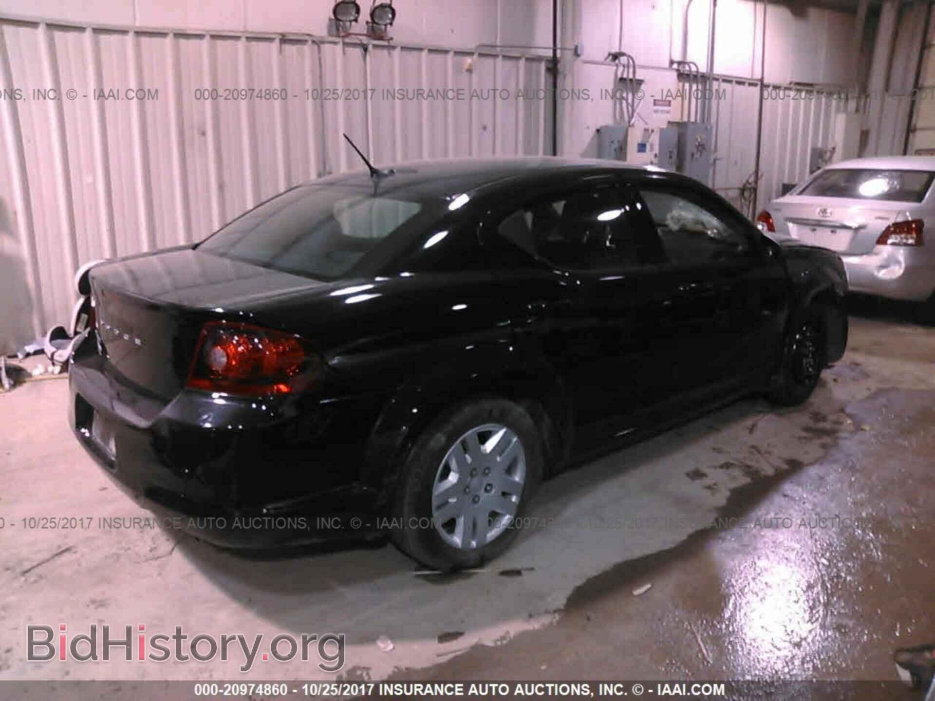 2013 Dodge Avenger - VIN: 1C3CDZAB4DN540664 - Фото 4