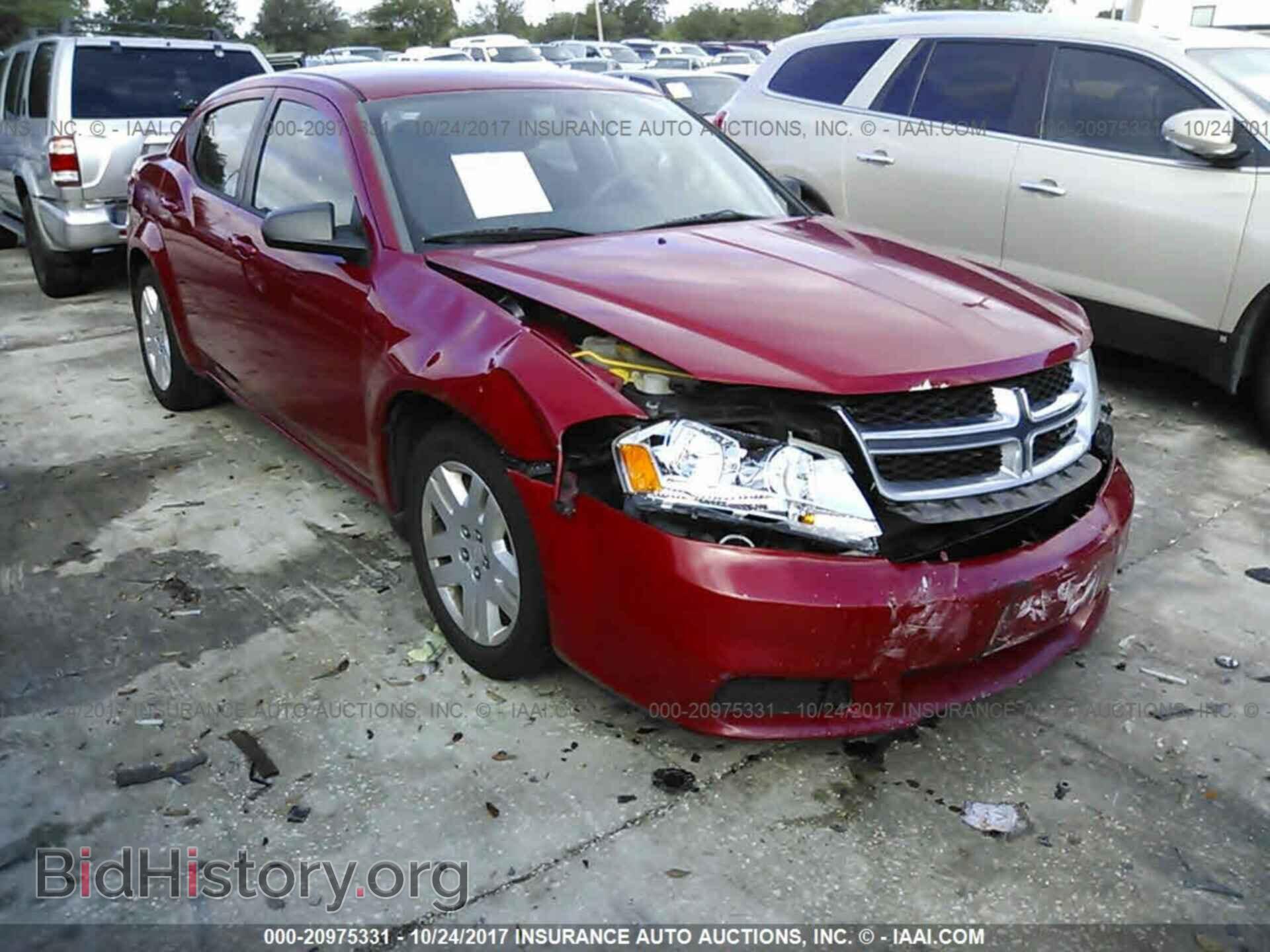 Photo 1C3CDZAB7CN174732 - Dodge Avenger 2012