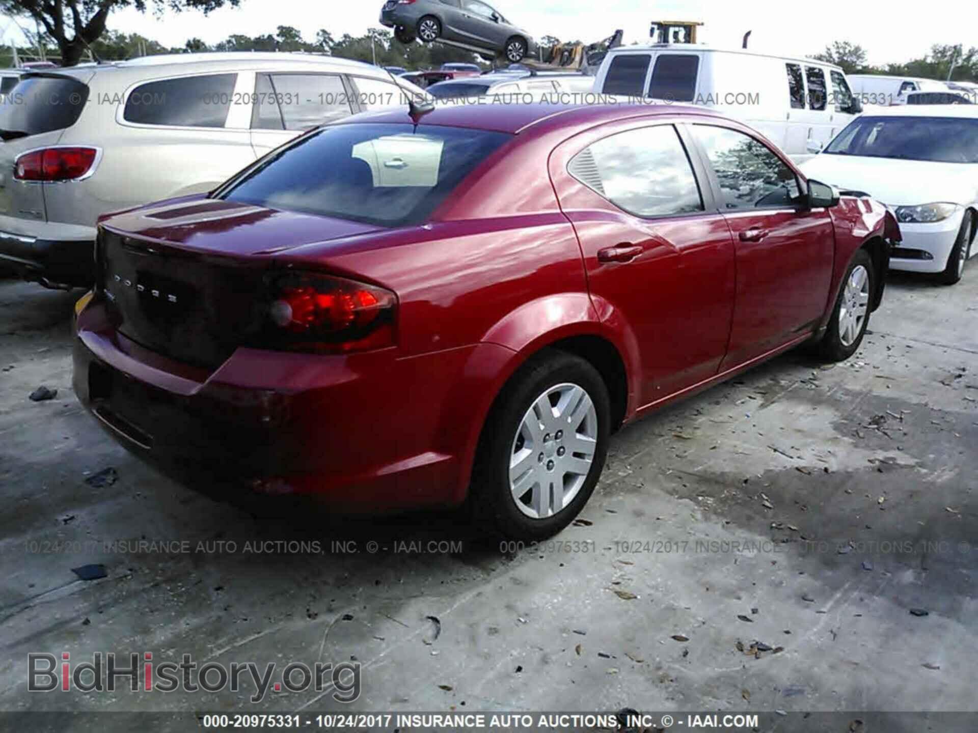 2012 Dodge Avenger - VIN: 1C3CDZAB7CN174732 - Фото 4