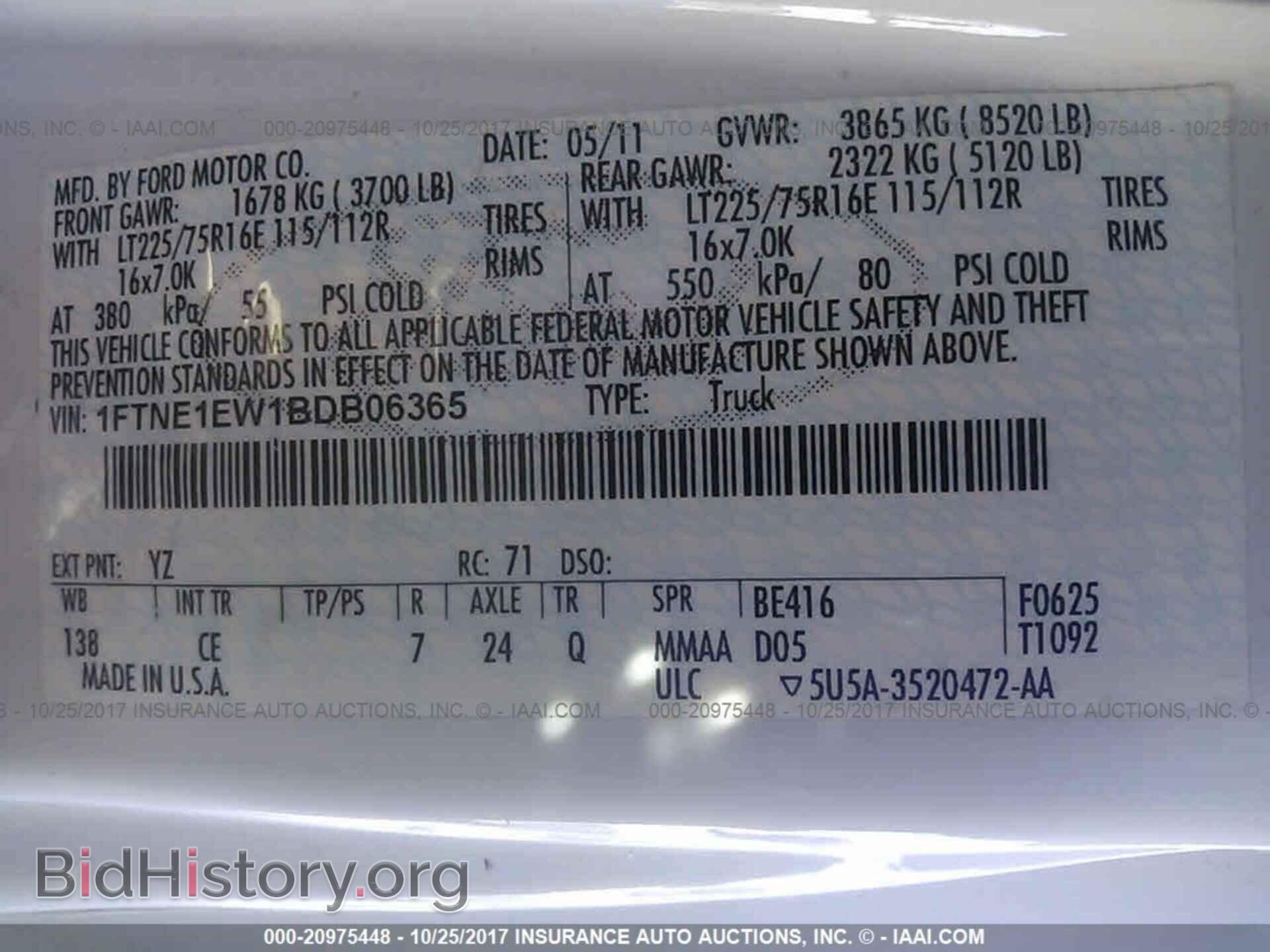 2011 Ford Econoline - VIN: 1FTNE1EW1BDB06365 - Photo 9