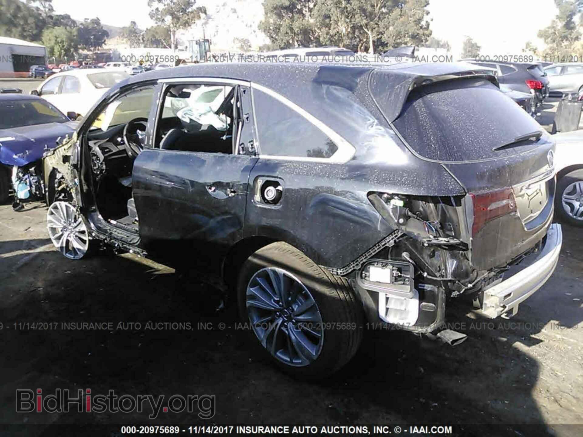 2017 Acura Mdx - VIN: 5FRYD3H52HB007326 - Фото 3