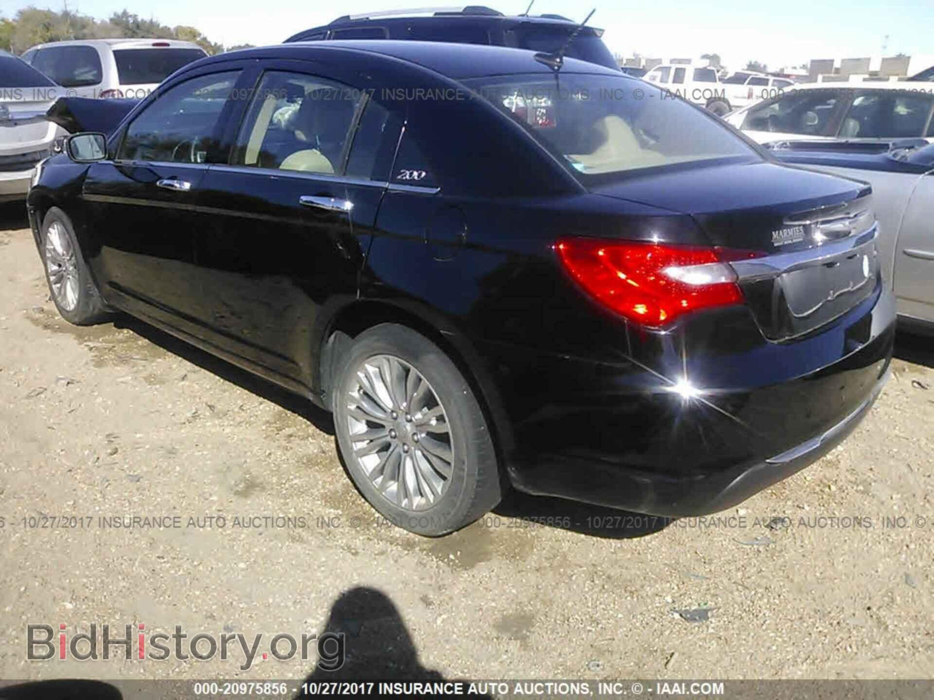 2012 Chrysler 200 - VIN: 1C3CCBCB6CN263523 - Фото 3