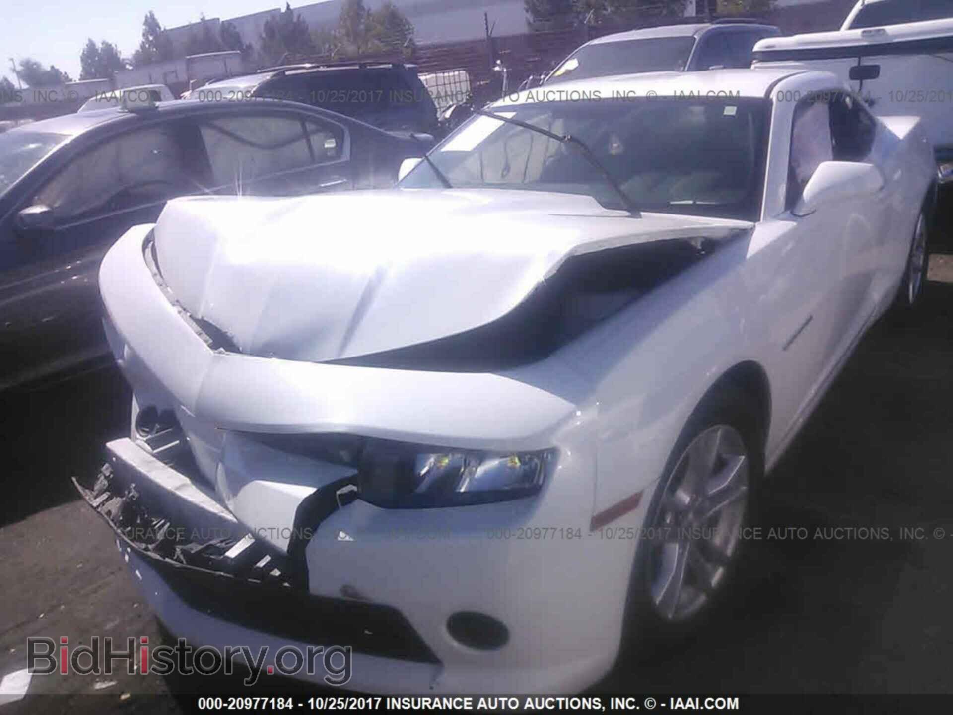 2014 Chevrolet Camaro - VIN: 2G1FA1E34E9236785 - Фото 2