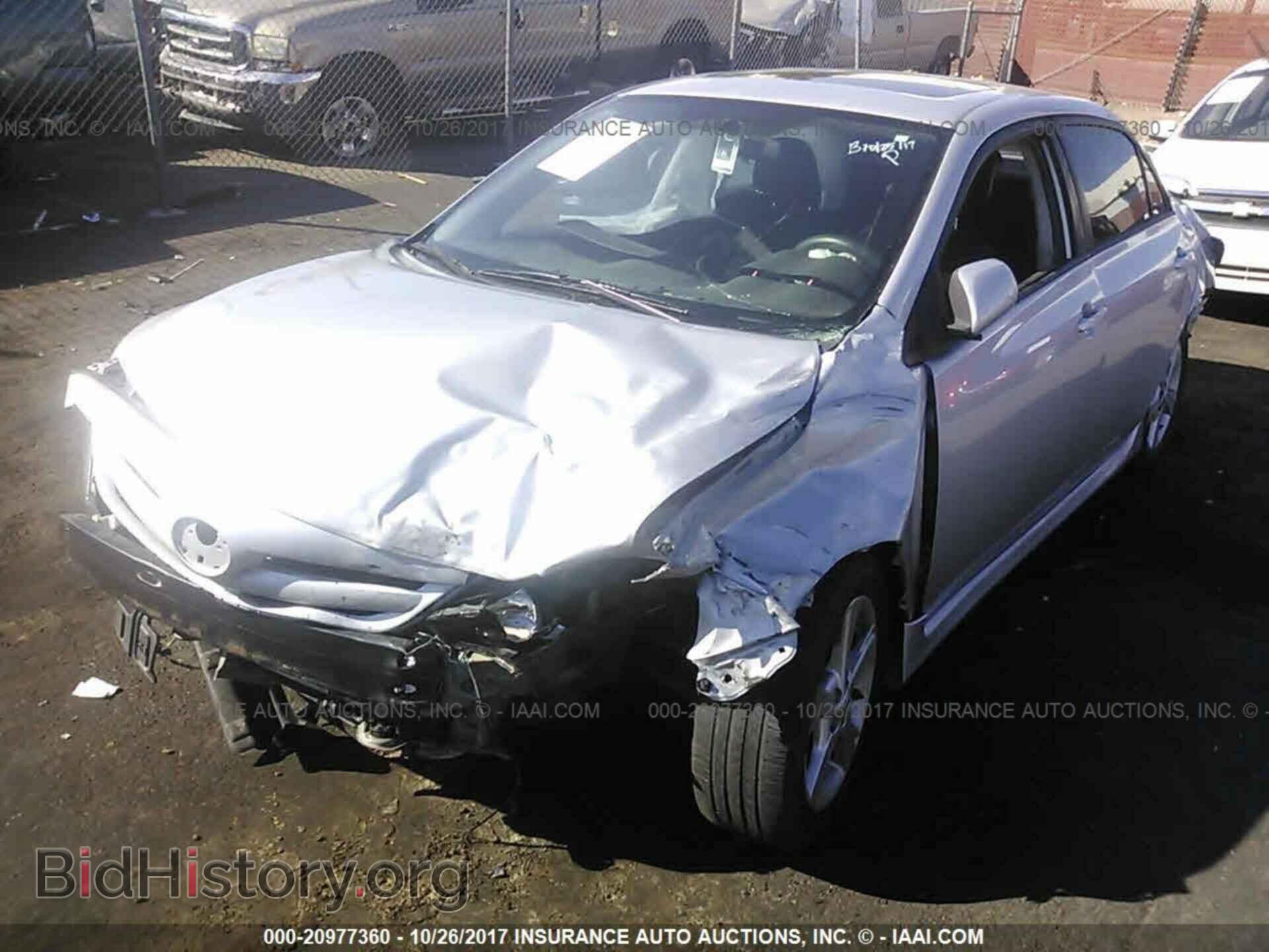 2011 Toyota Corolla - VIN: 2T1BU4EE2BC634136 - Фото 2