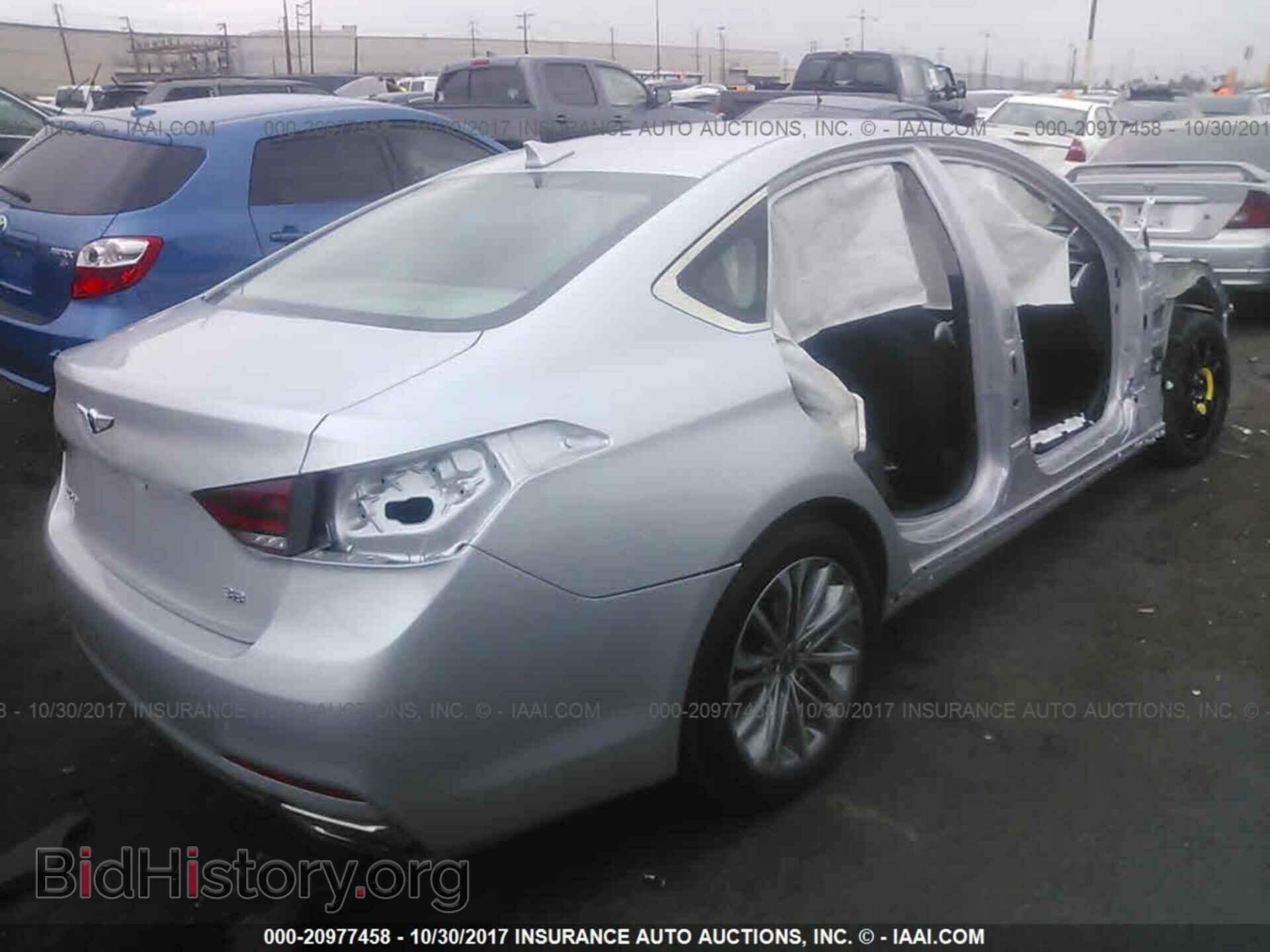 2017 Genesis G80 - VIN: KMHGN4JEXHU184087 - Фото 4