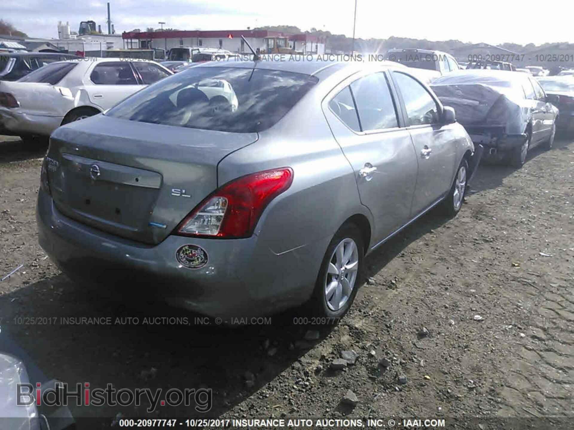 2012 Nissan Versa - VIN: 3N1CN7AP0CL804683 - Фото 4