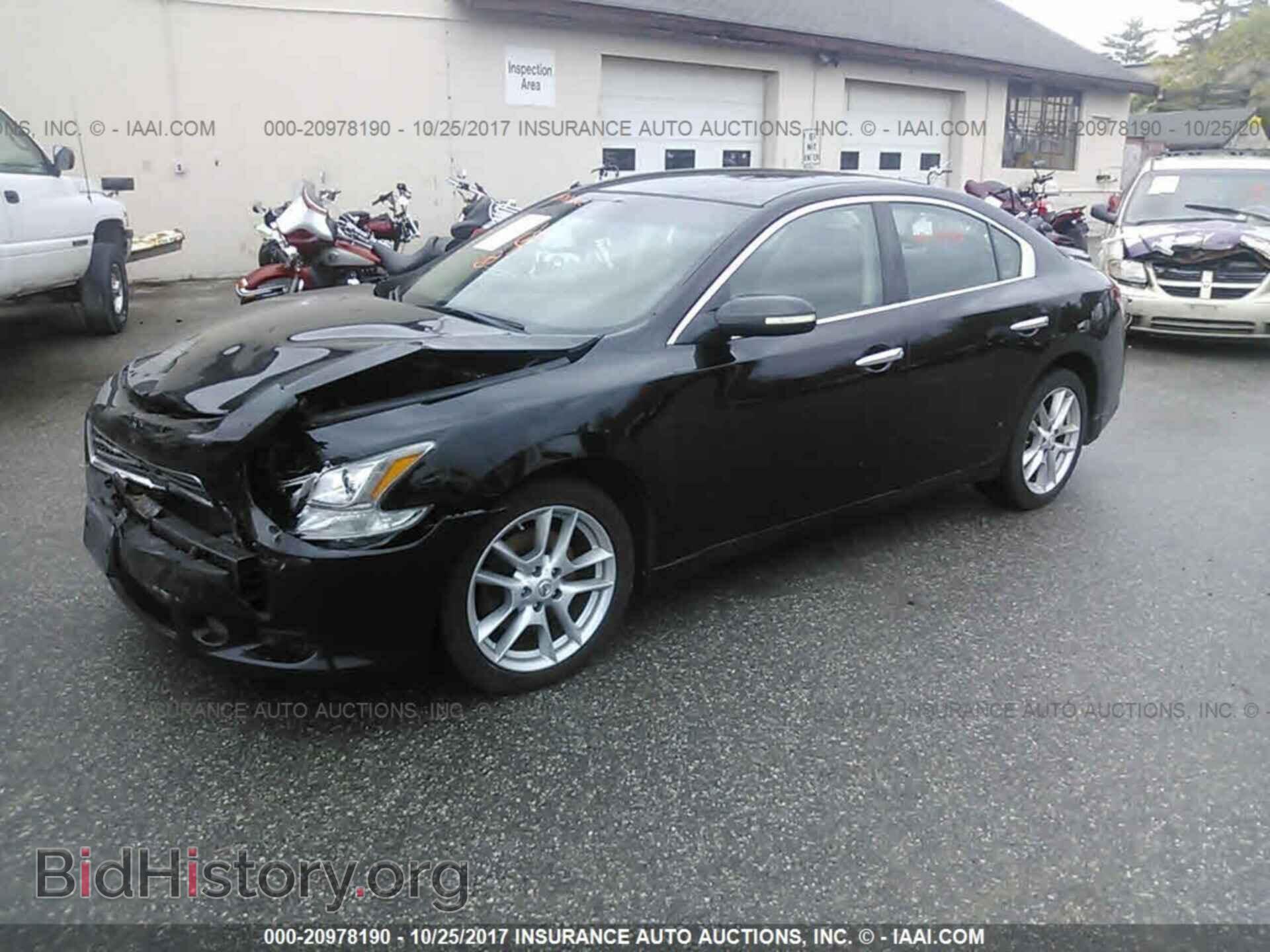 2011 Nissan Maxima - VIN: 1N4AA5AP6BC826059 - Фото 2