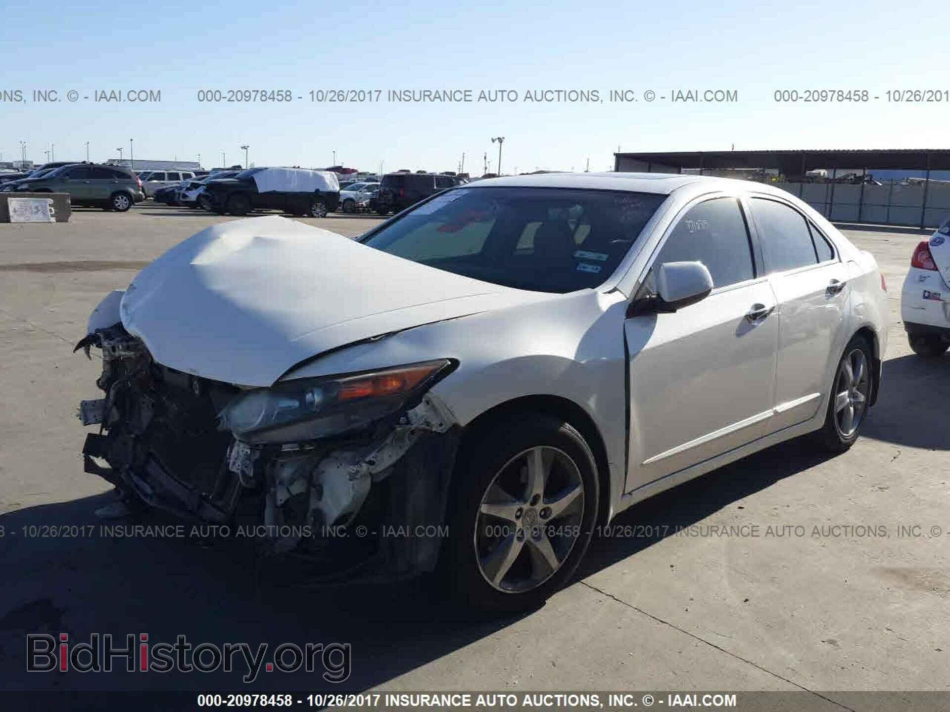 2011 Acura Tsx - VIN: JH4CU2F62BC001854 - Фото 2
