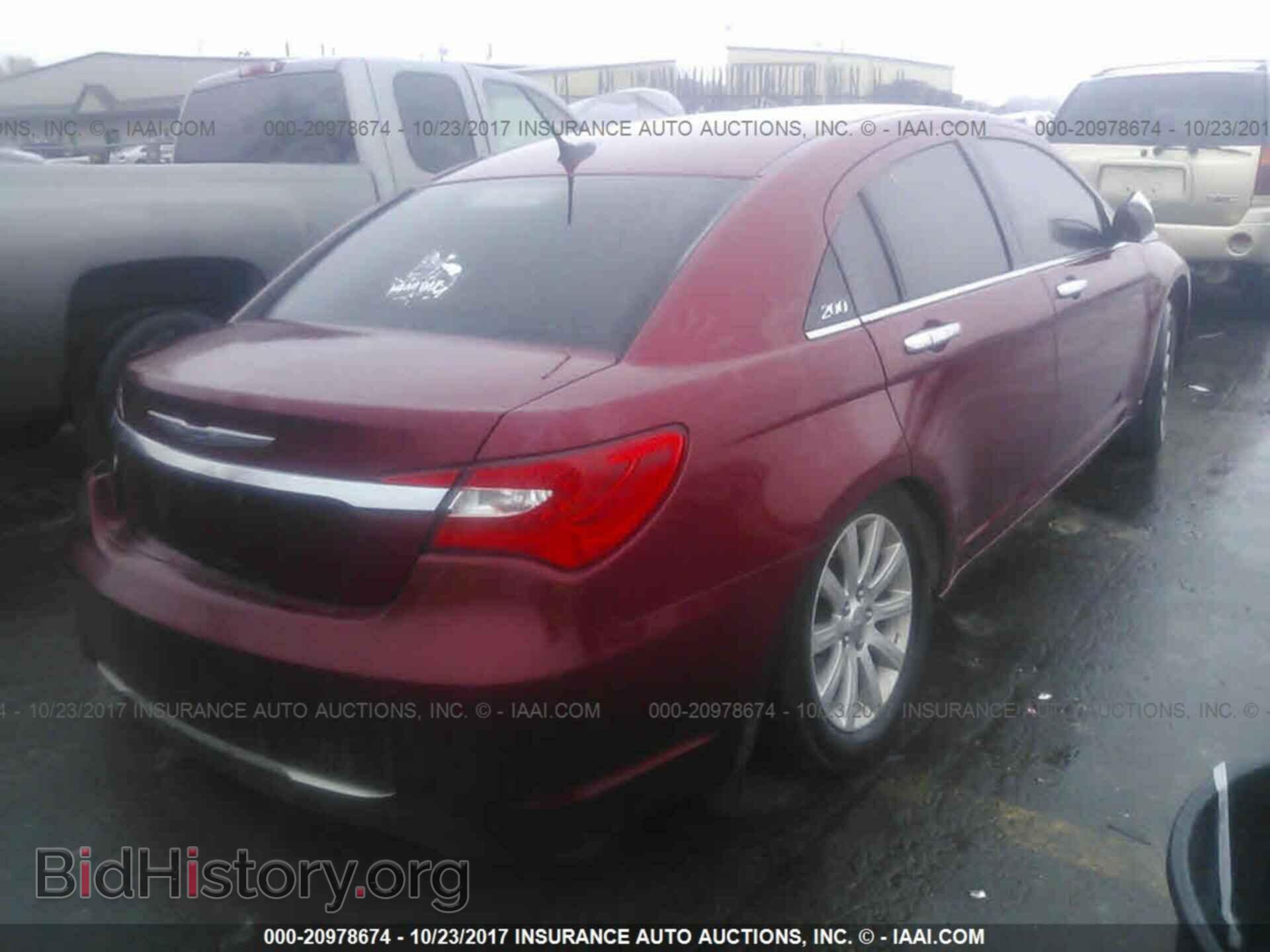 2012 Chrysler 200 - VIN: 1C3CCBBB3CN175966 - Фото 4