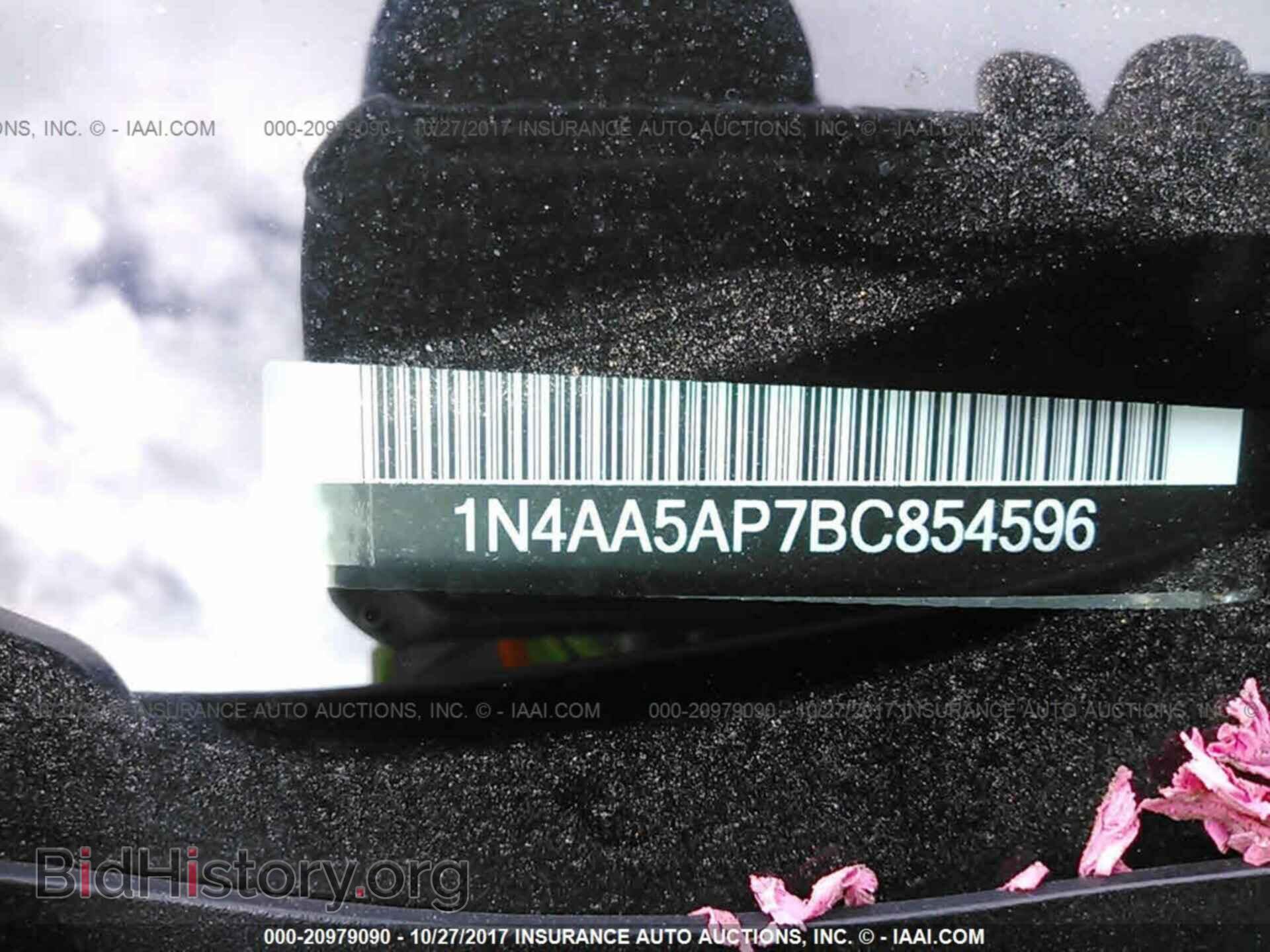 2011 Nissan Maxima - VIN: 1N4AA5AP7BC854596 - Фото 9
