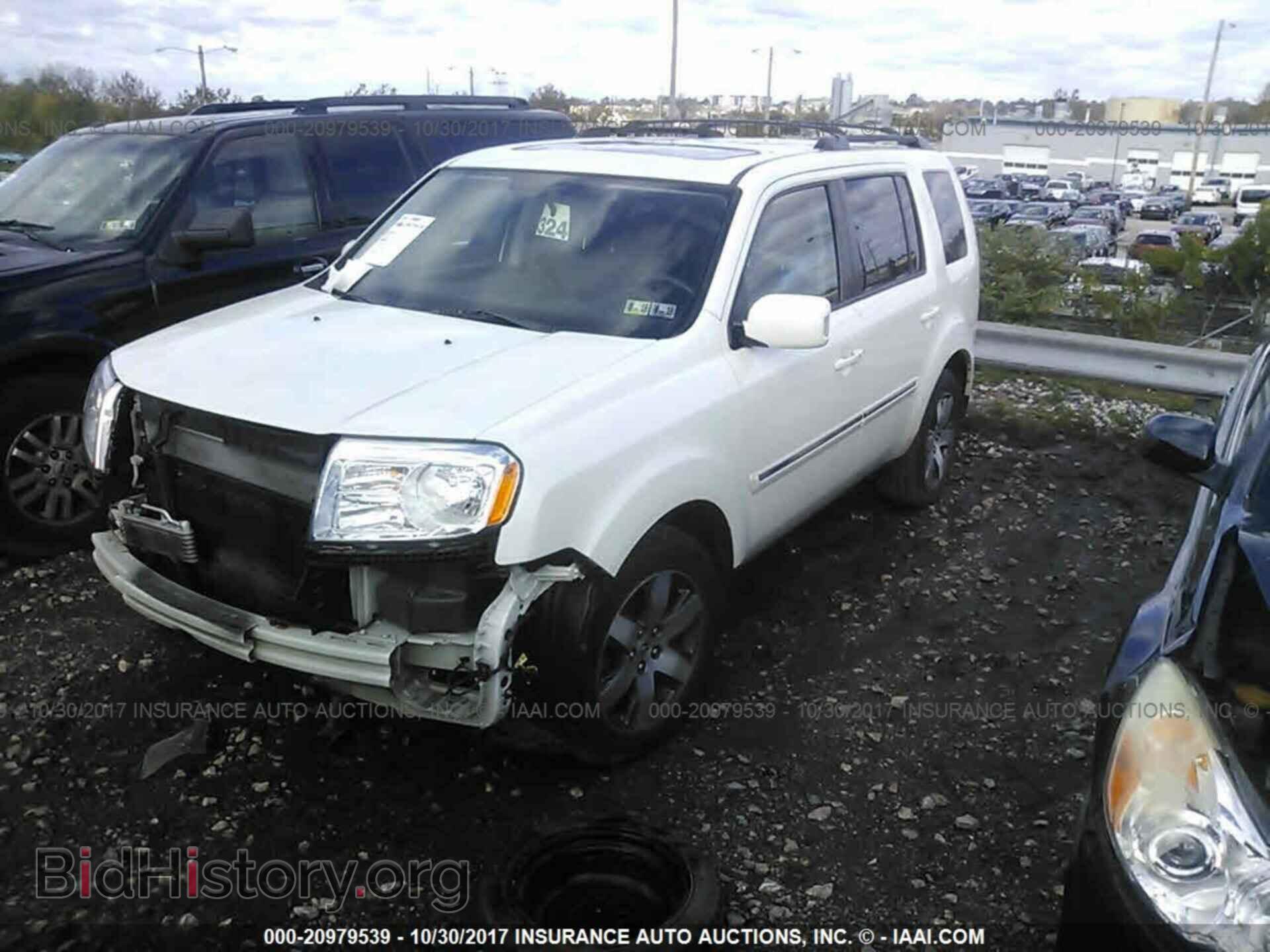 2013 Honda Pilot - VIN: 5FNYF4H9XDB047734 - Фото 2