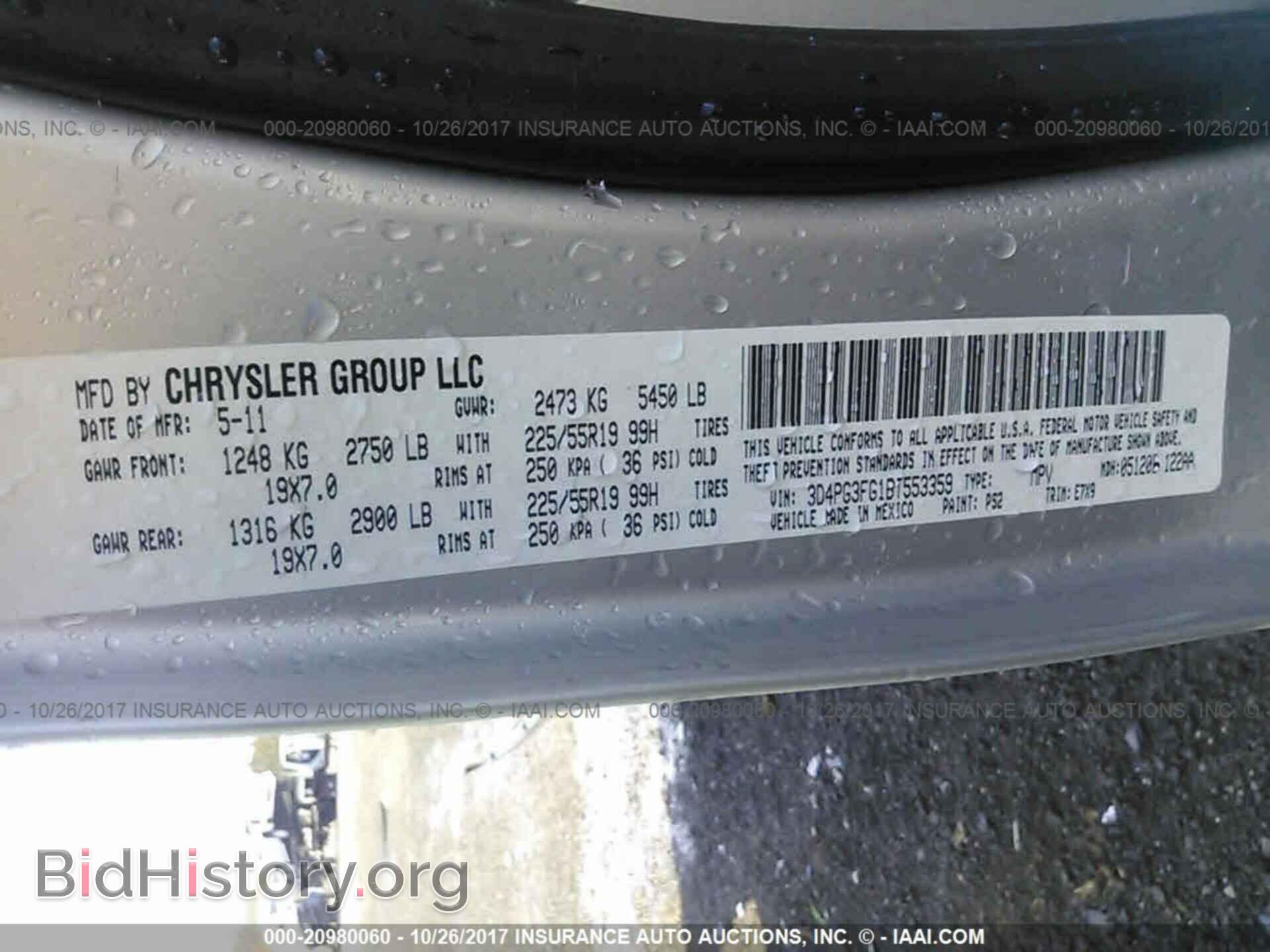 2011 Dodge Journey - VIN: 3D4PG3FG1BT553359 - Photo 9