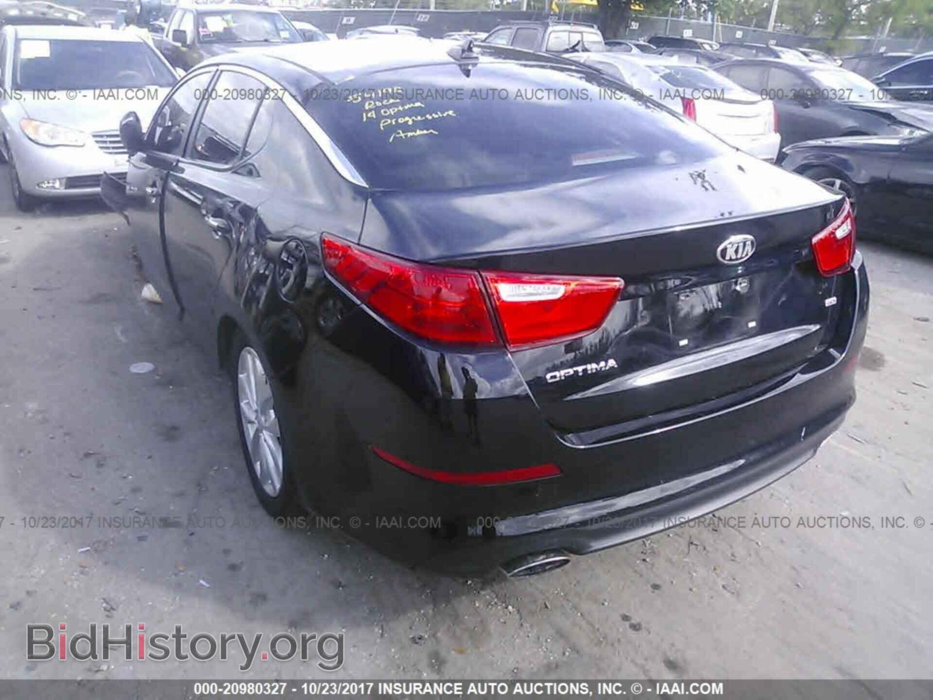 2014 Kia Optima - VIN: 5XXGM4A70EG349381 - Фото 3