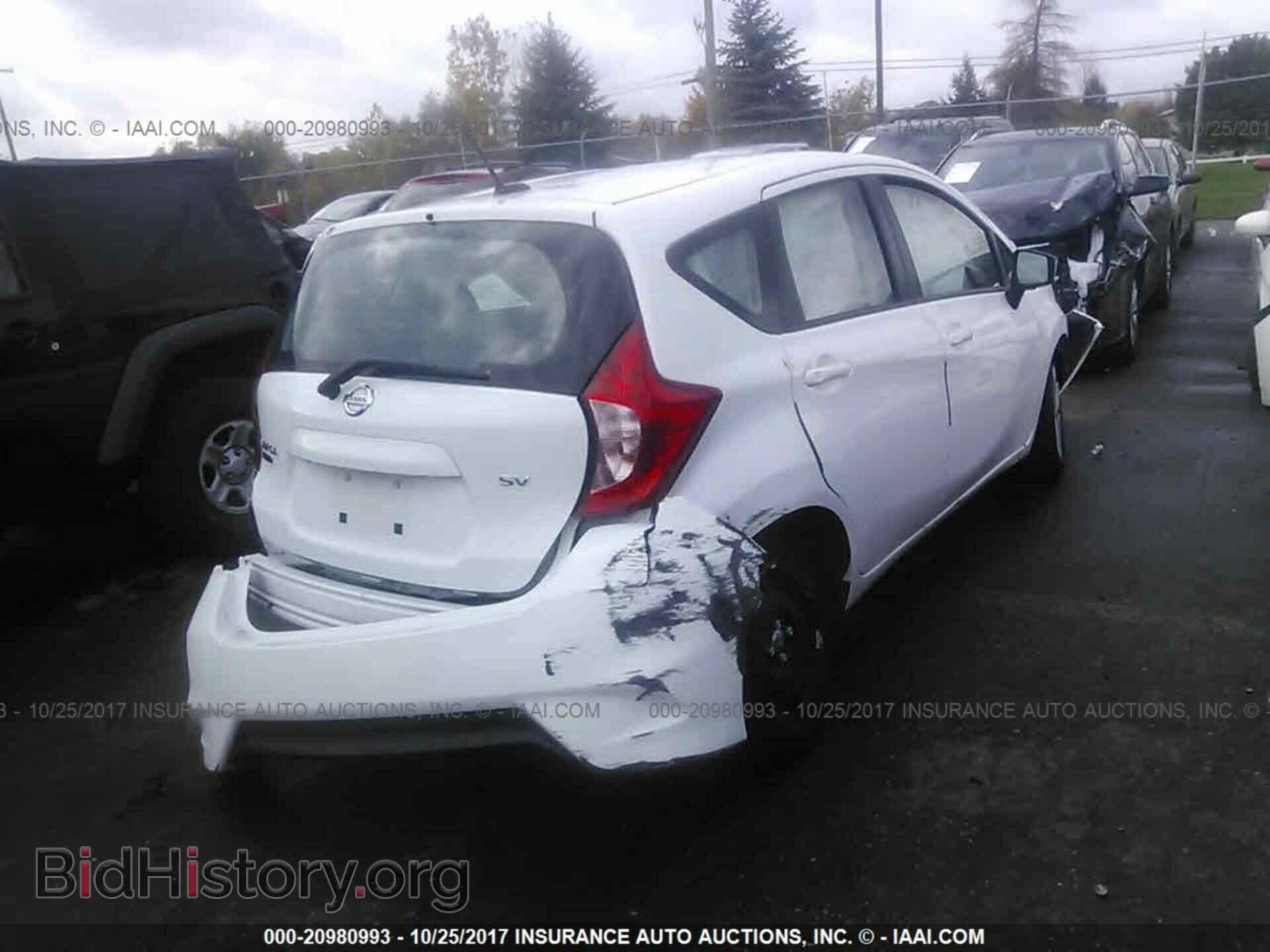 2017 Nissan Versa note - VIN: 3N1CE2CP9HL362669 - Фото 4