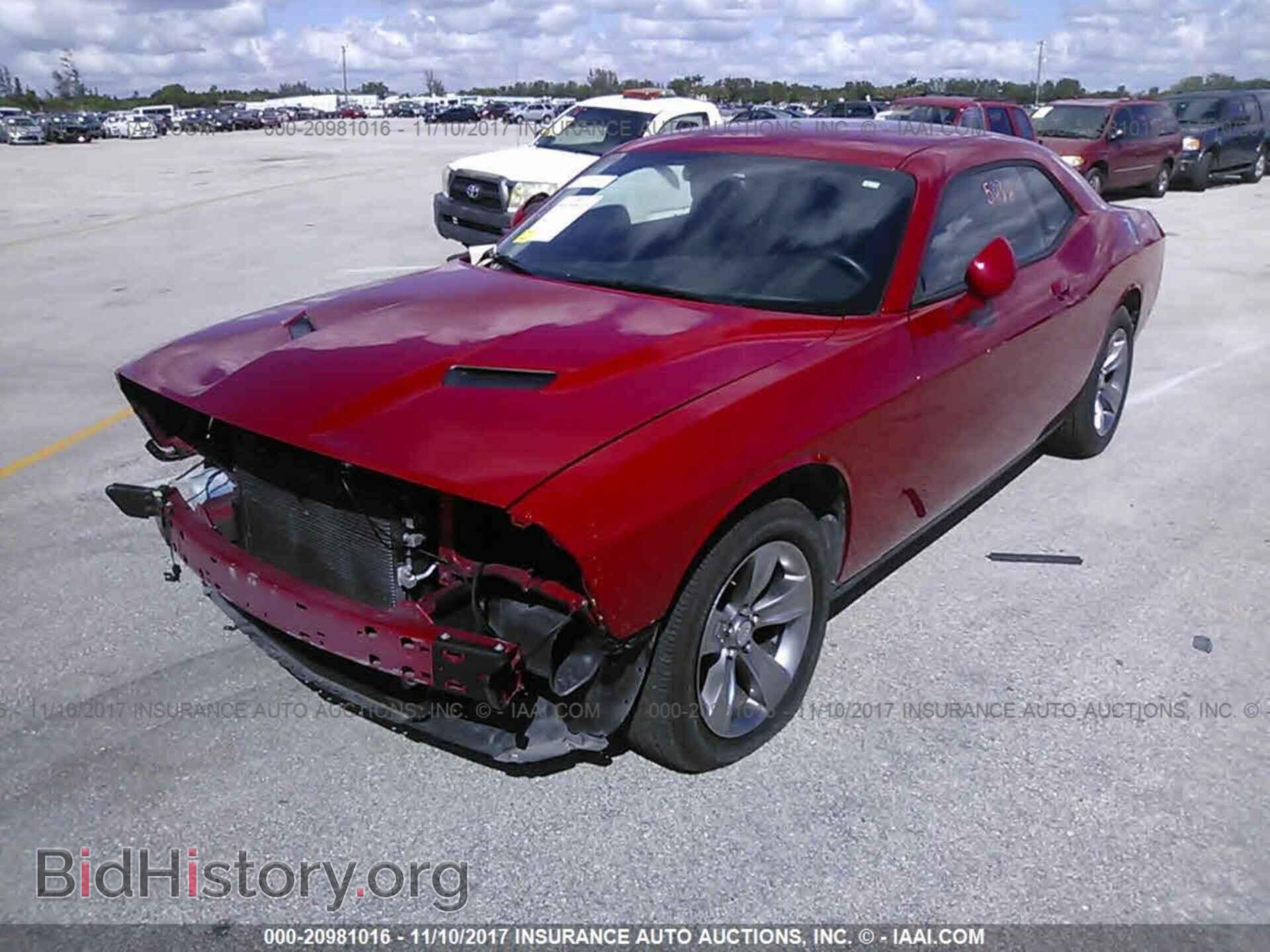 2016 Dodge Challenger - VIN: 2C3CDZAG2GH184479 - Фото 2