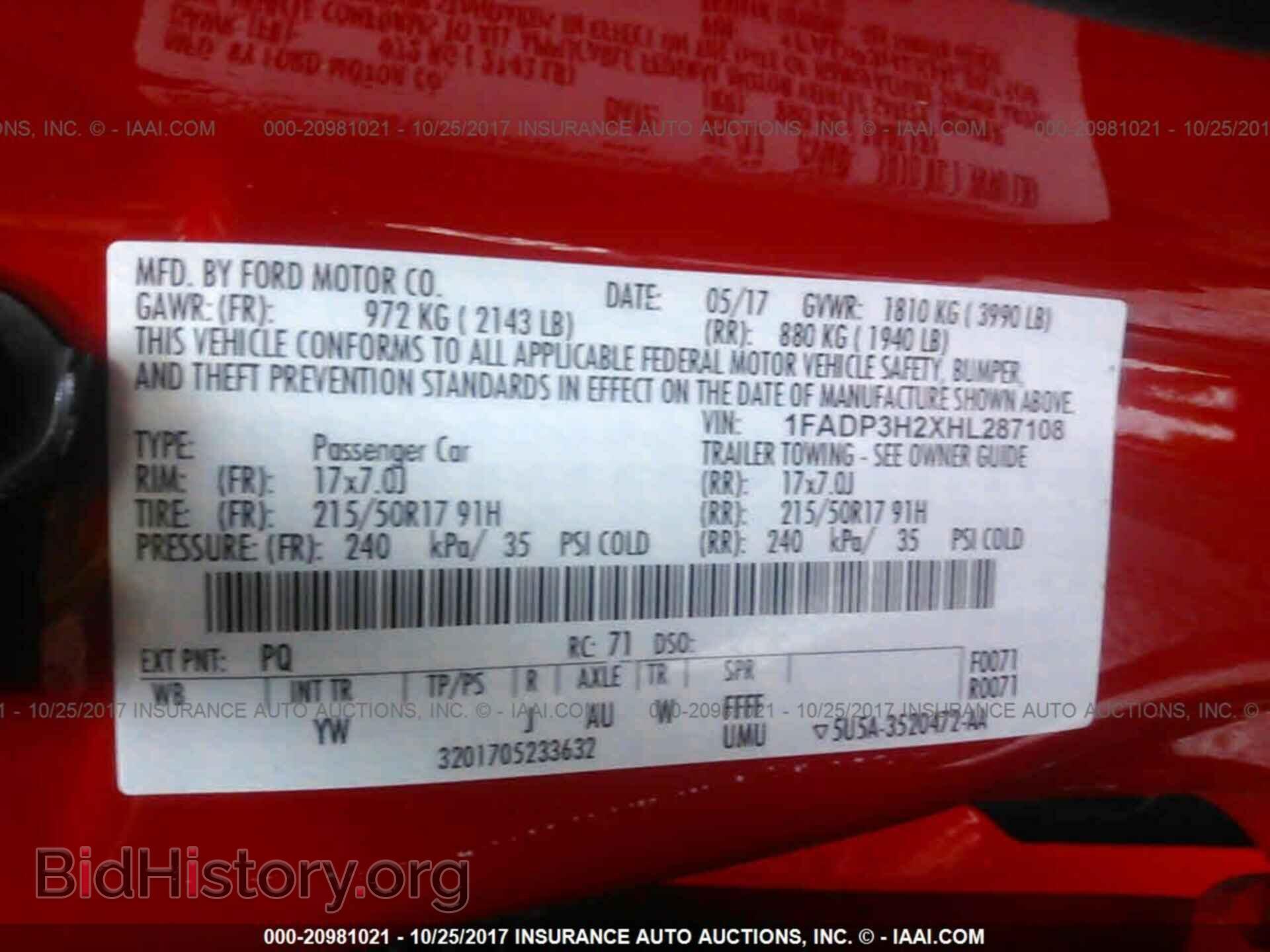 2017 Ford Focus - VIN: 1FADP3H2XHL287108 - Photo 9