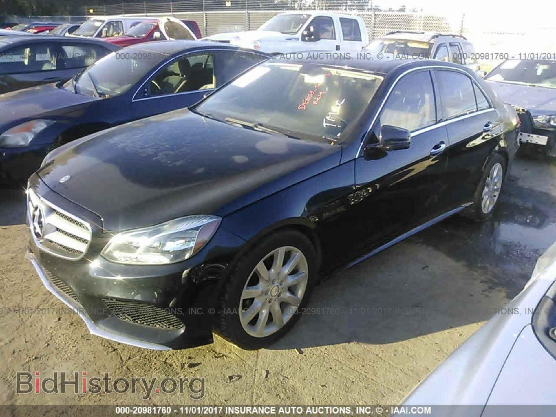 2014 Mercedes-benz E - VIN: WDDHF5KB5EA791436 - Фото 2