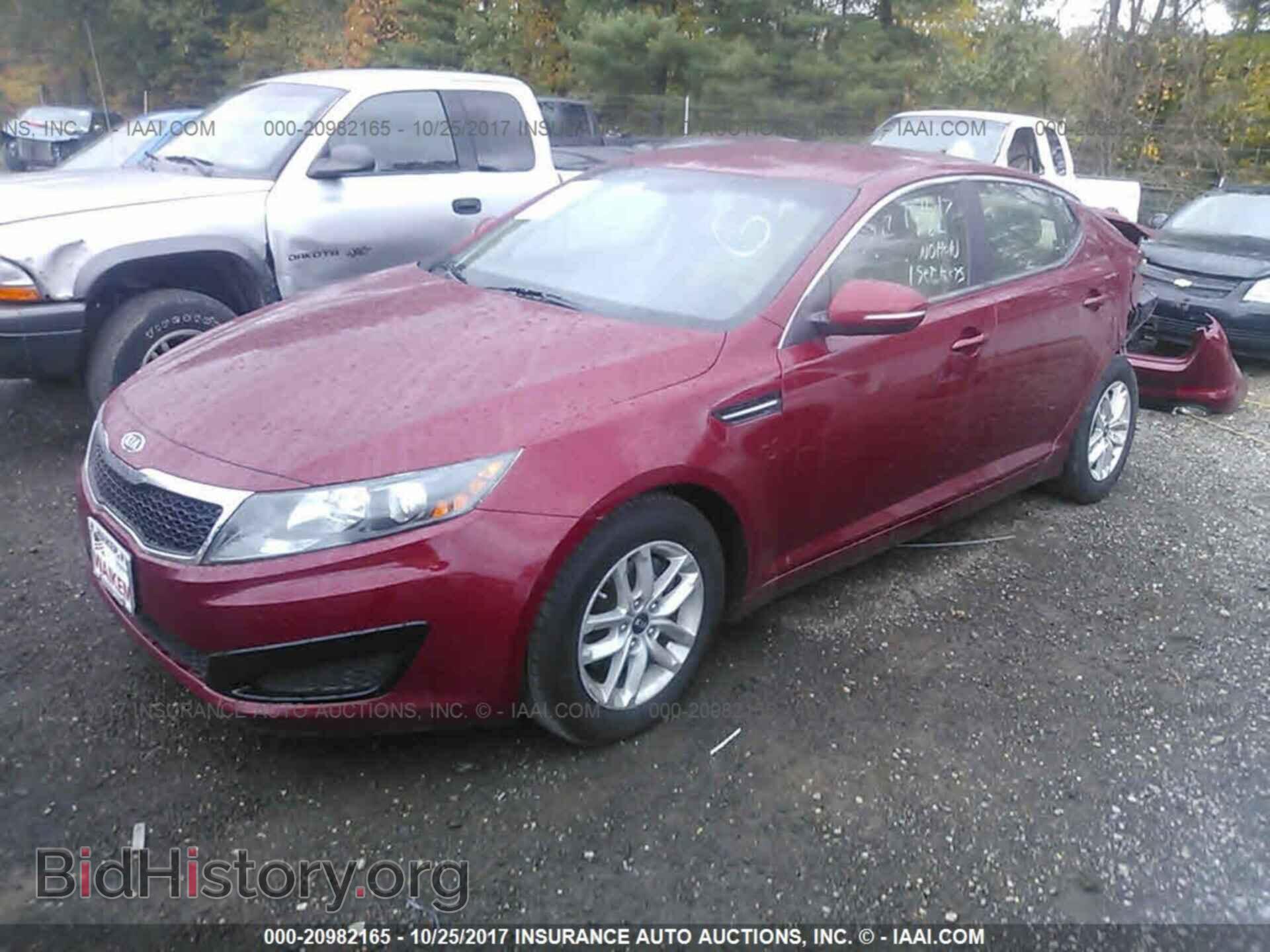 2011 Kia Optima - VIN: KNAGM4A74B5152923 - Фото 2