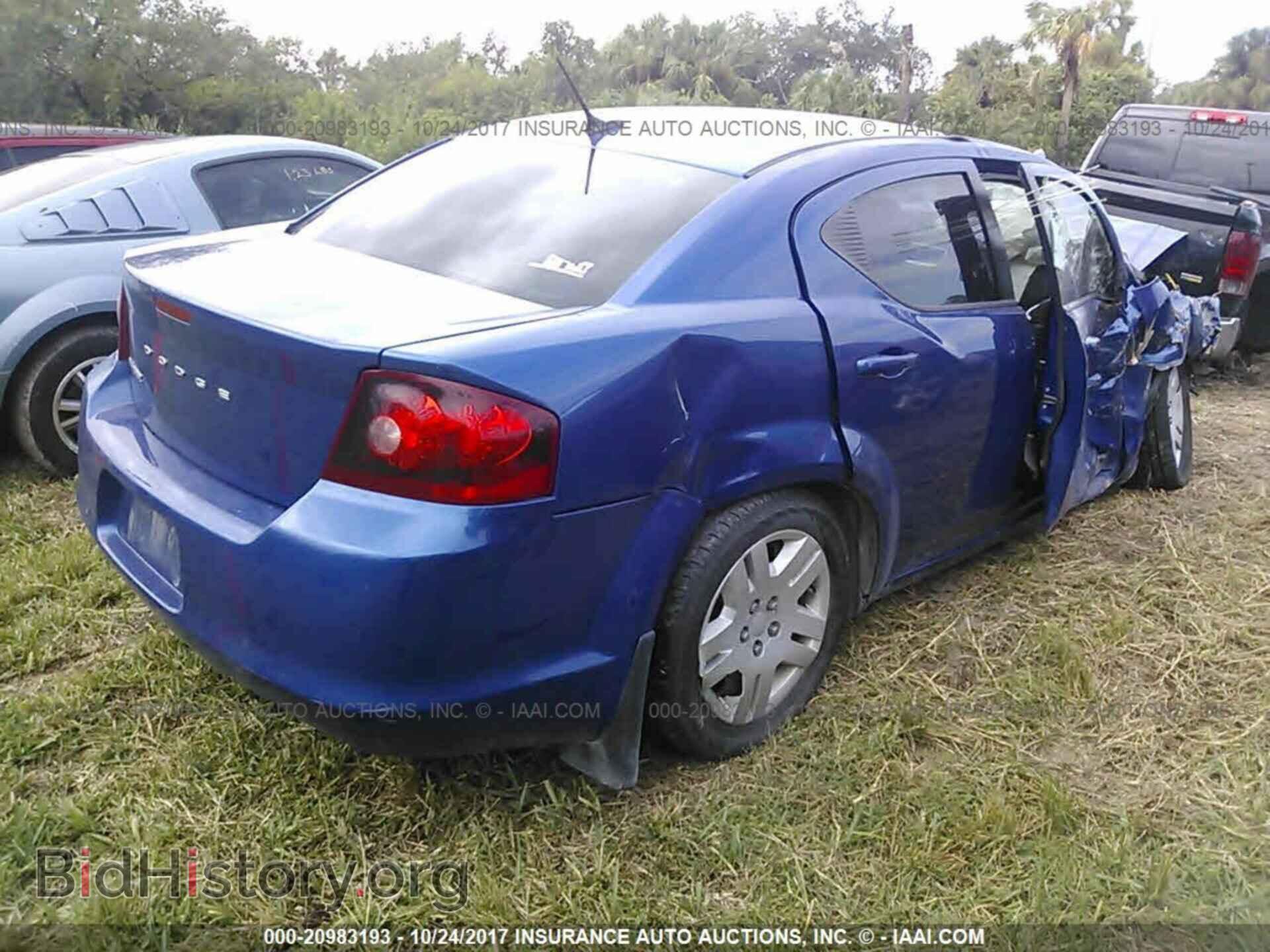 2013 Dodge Avenger - VIN: 1C3CDZAB7DN725663 - Photo 4