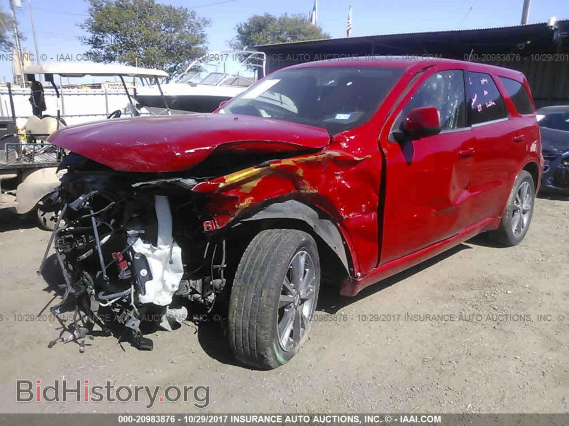 2013 Dodge Durango - VIN: 1C4RDHAG3DC694743 - Фото 2