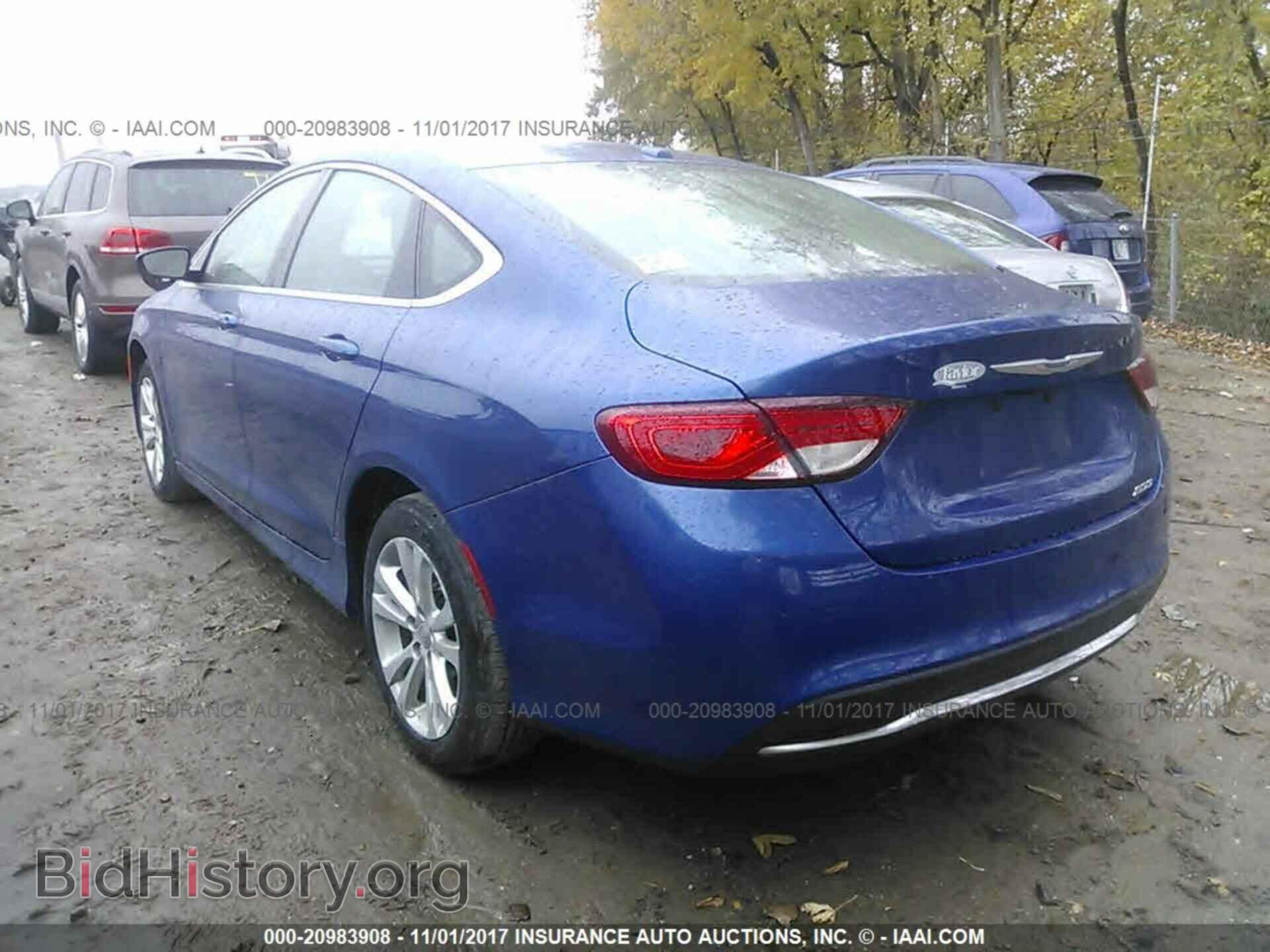 2015 Chrysler 200 - VIN: 1C3CCCAB7FN508004 - Photo 3