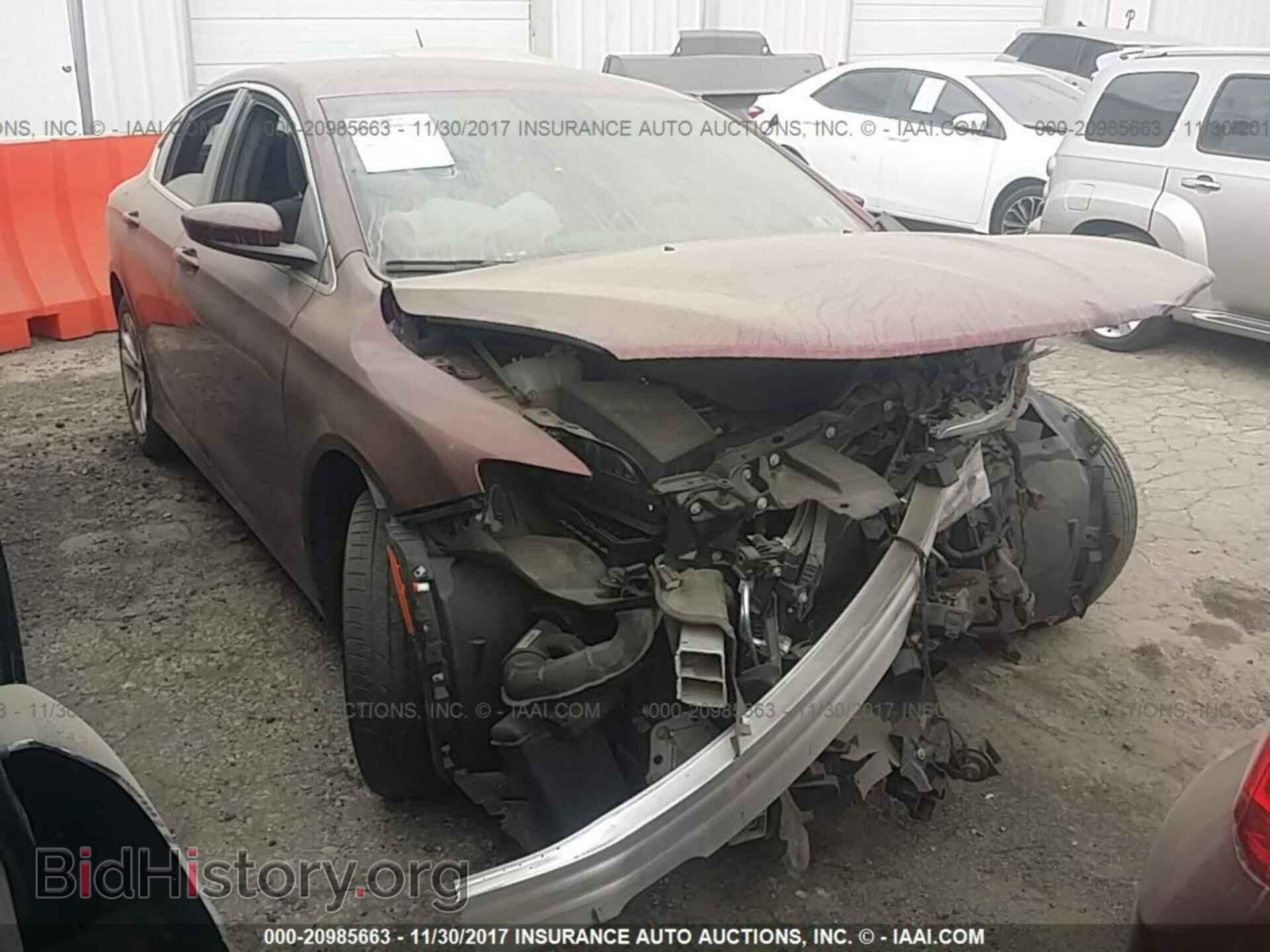 Photo 1C3CCCAB3FN729132 - Chrysler 200 2015