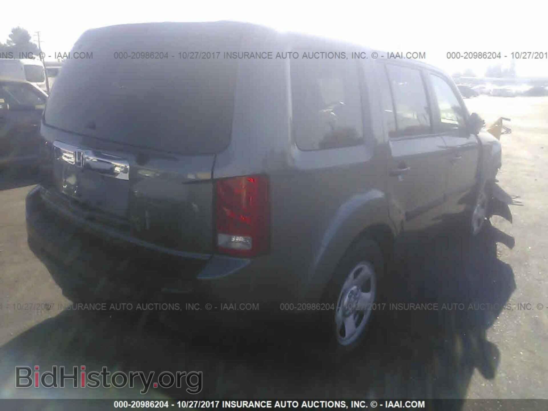 2012 Honda Pilot - VIN: 5FNYF3H29CB036445 - Фото 4