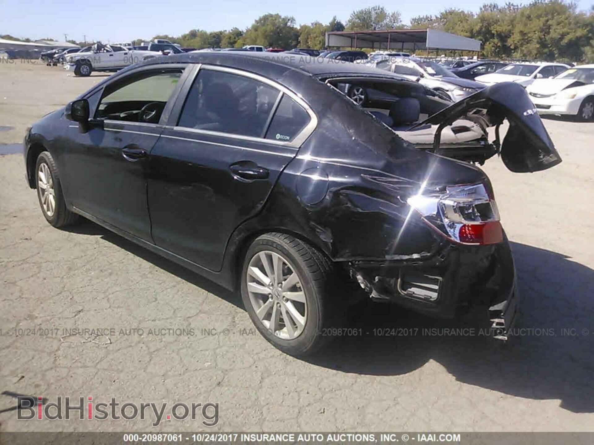 2012 Honda Civic - VIN: 2HGFB2F80CH331367 - Фото 3