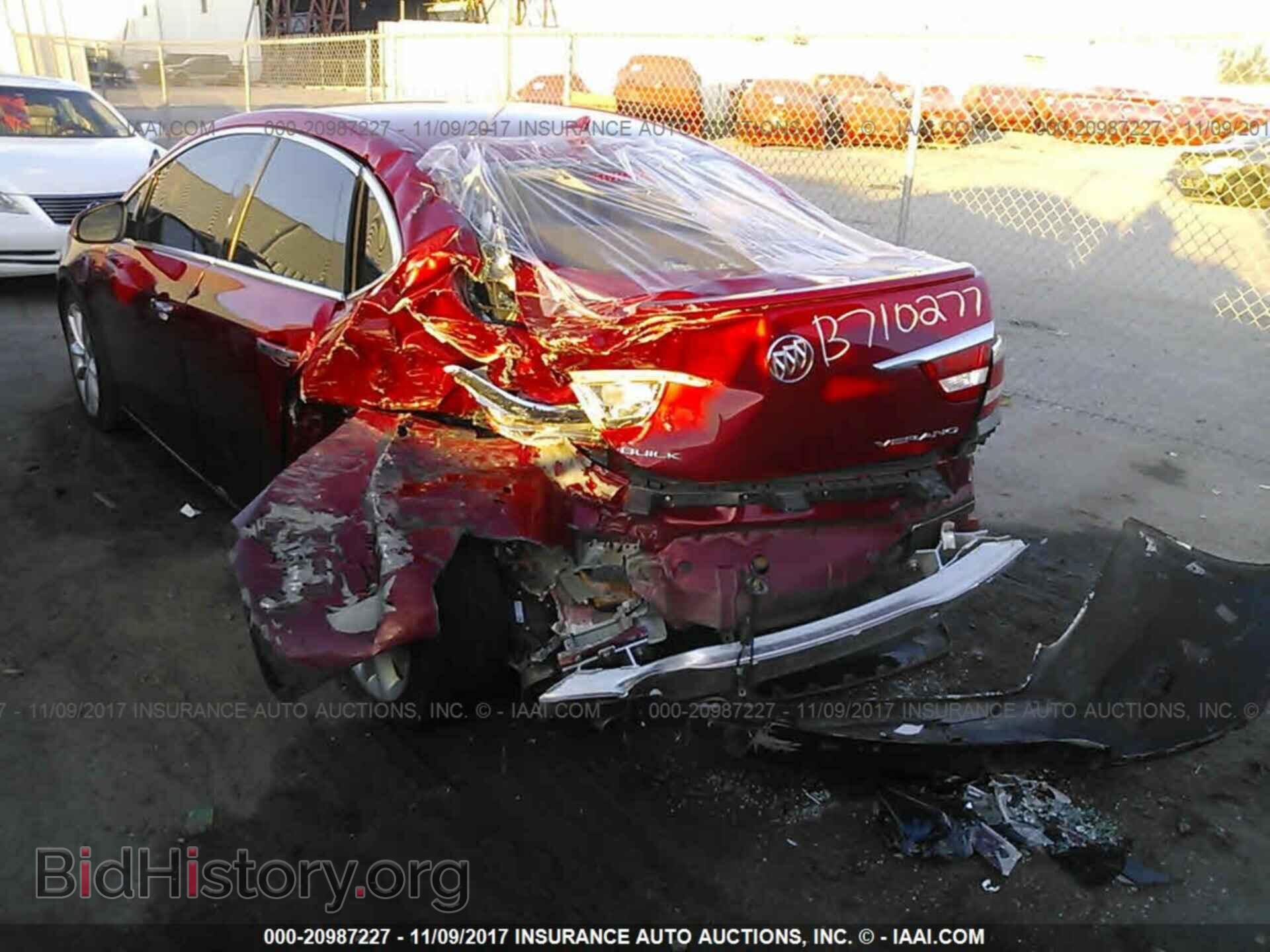 2014 Buick Verano - VIN: 1G4PR5SK5E4194407 - Фото 3