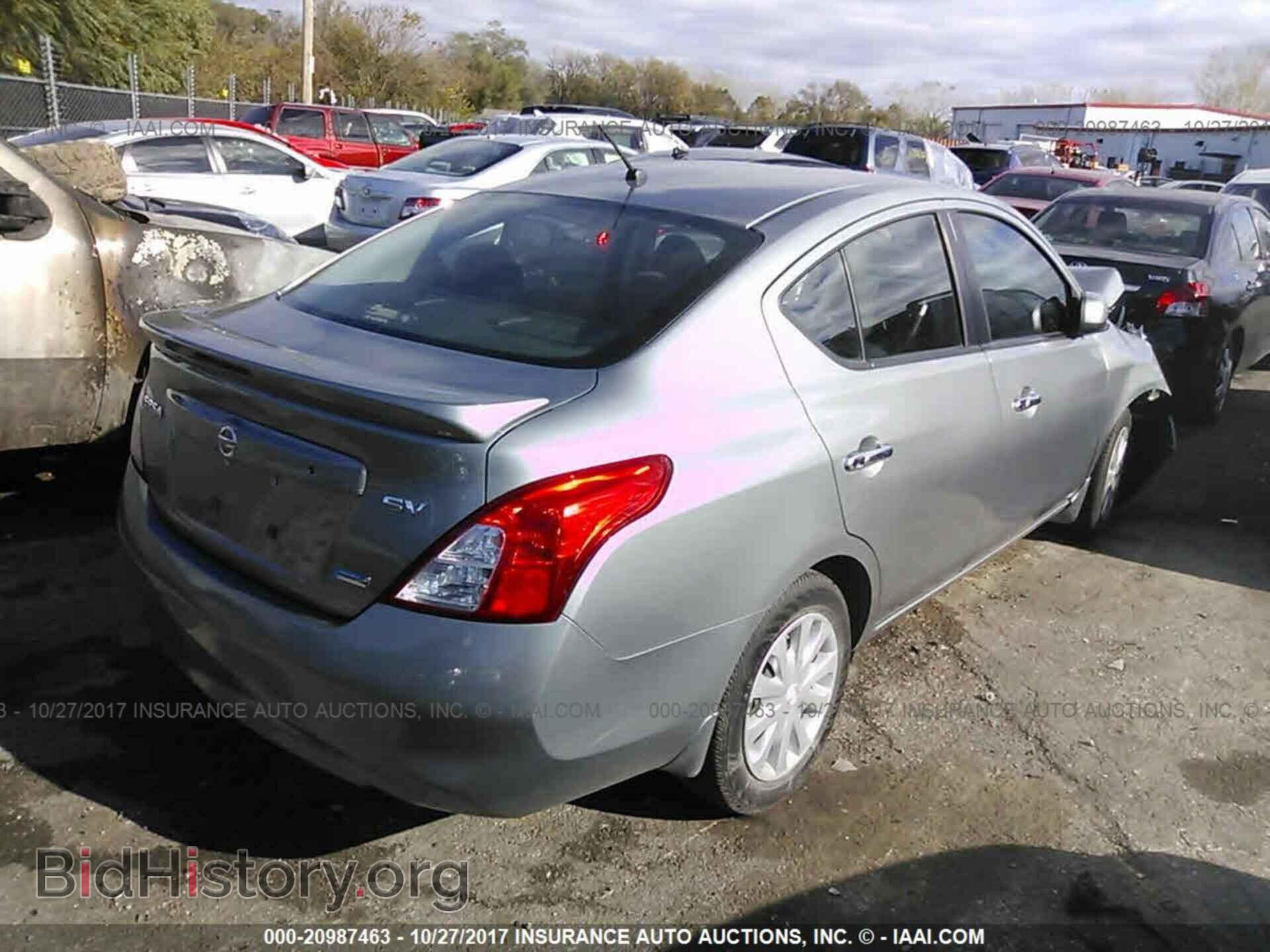 2013 Nissan Versa - VIN: 3N1CN7AP4DL872549 - Фото 4