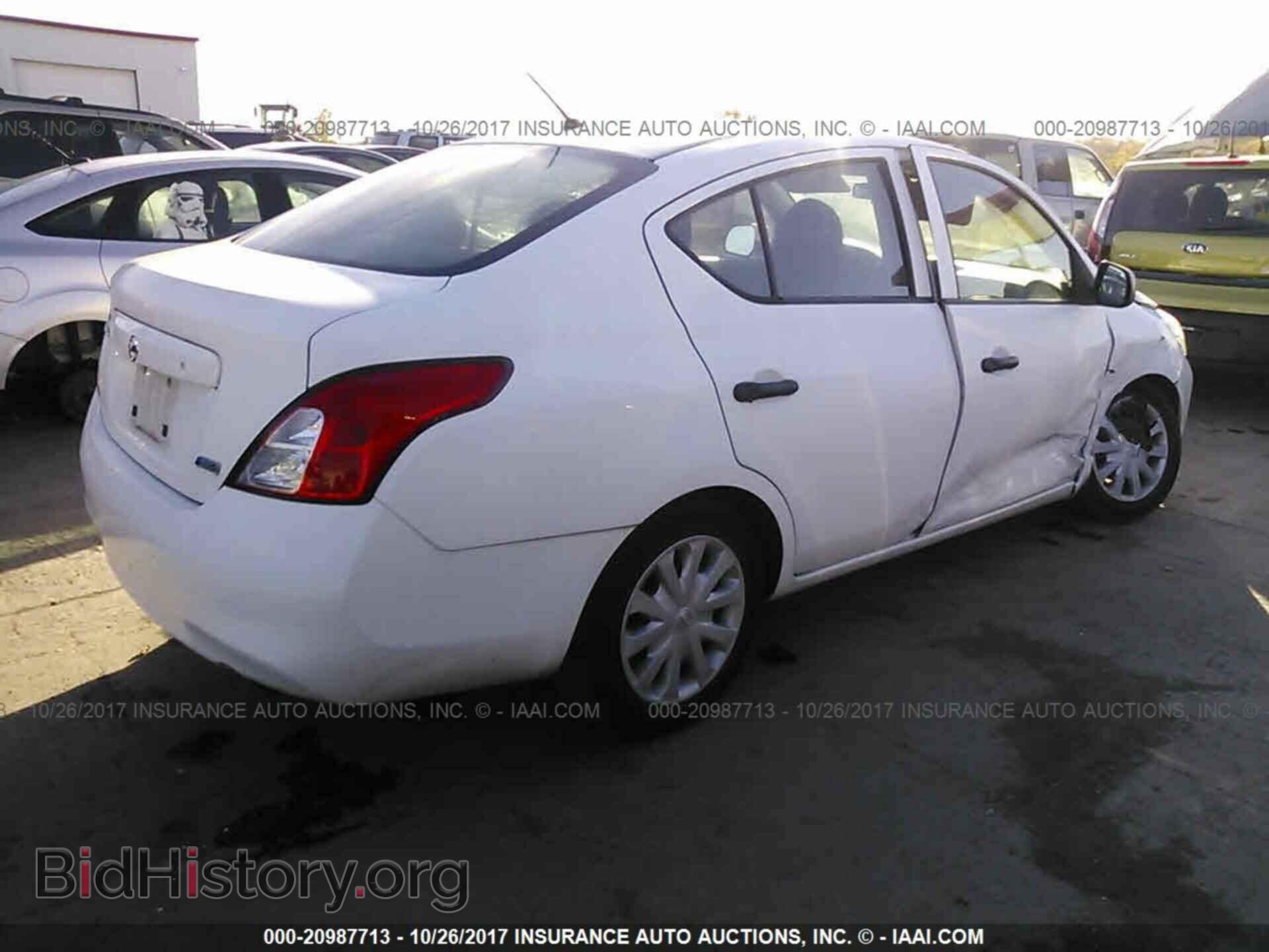 2012 Nissan Versa - VIN: 3N1CN7AP8CL831033 - Фото 4