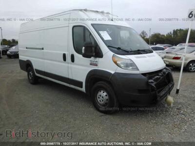2014 RAM PROMASTER, white — VIN 3C6URVJG9EE109420, IAAI