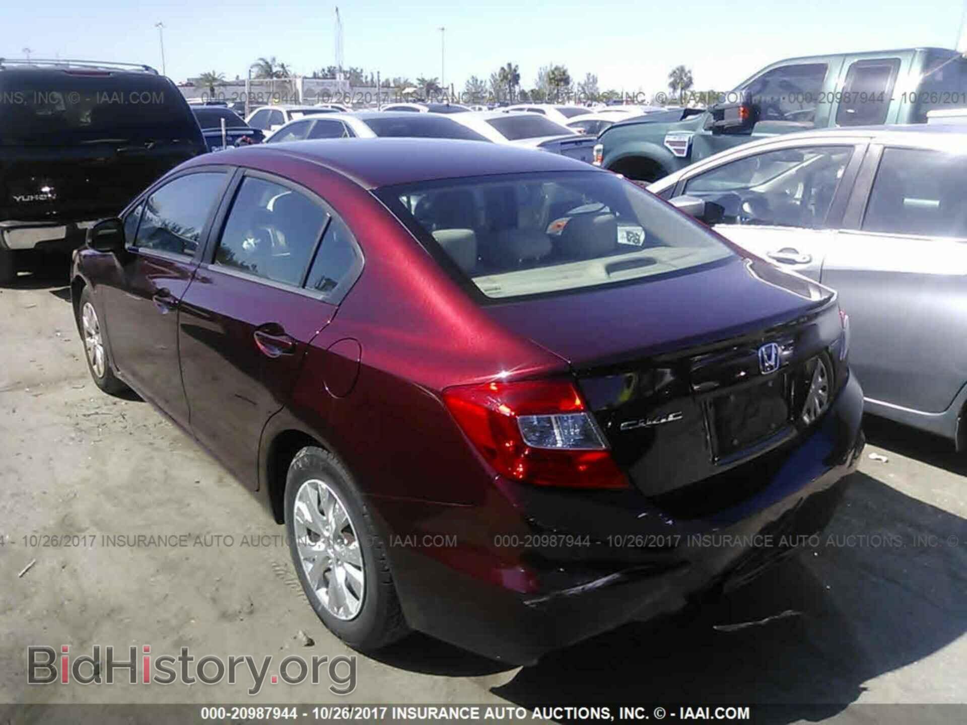 2012 Honda Civic - VIN: 19XFB2F53CE044797 - Photo 3