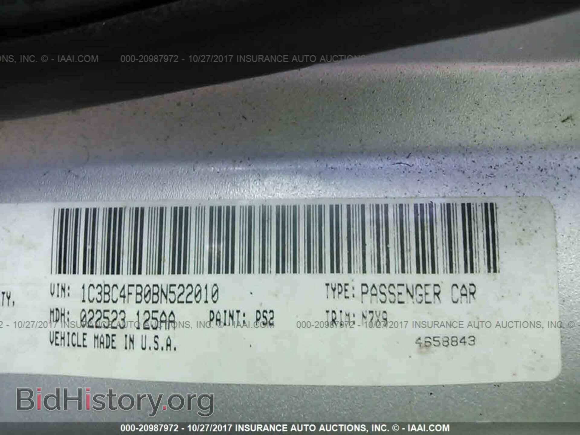 2011 Chrysler 200 - VIN: 1C3BC4FB0BN522010 - Photo 9