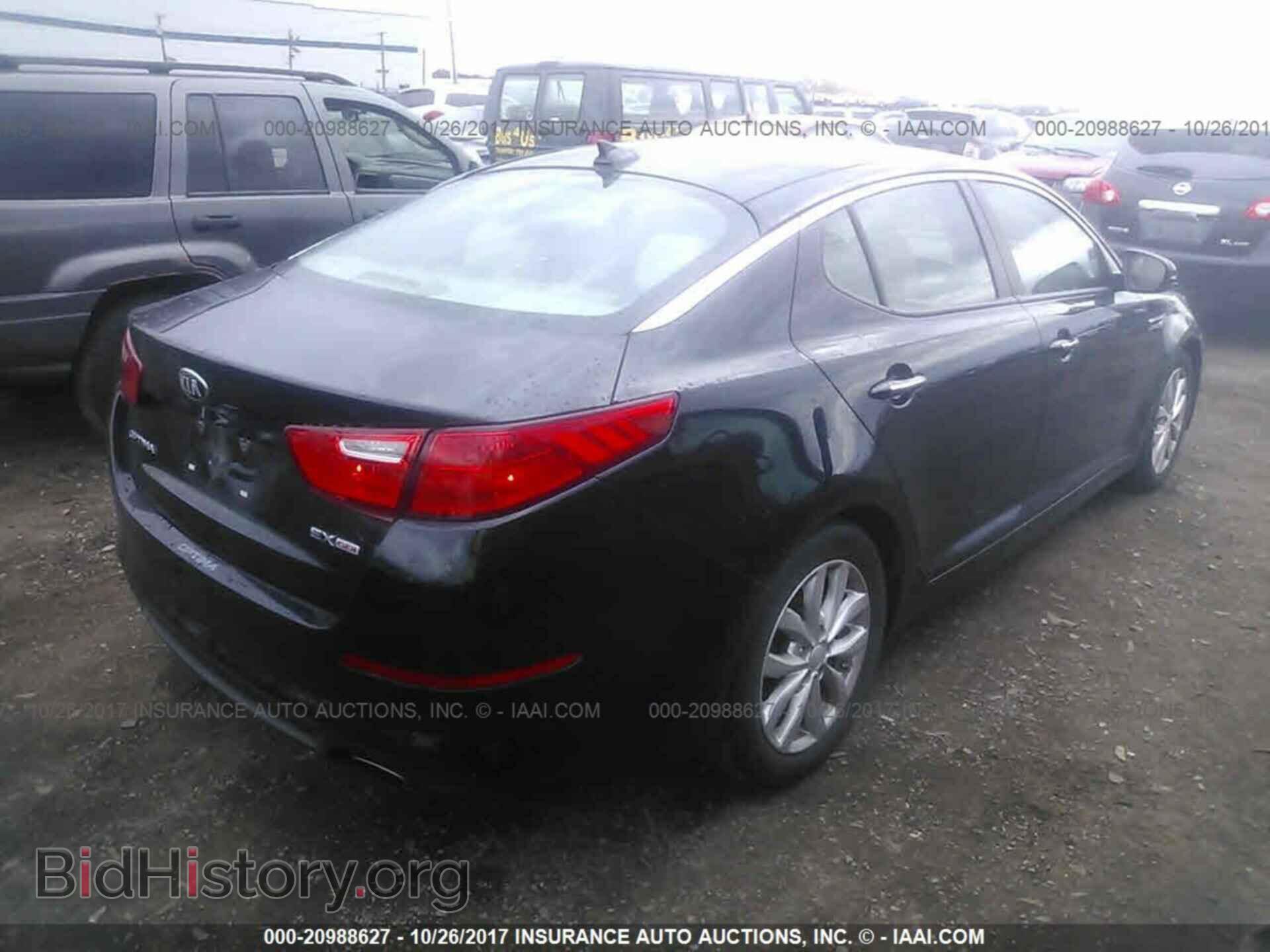 2014 Kia Optima - VIN: 5XXGN4A73EG293885 - Фото 4