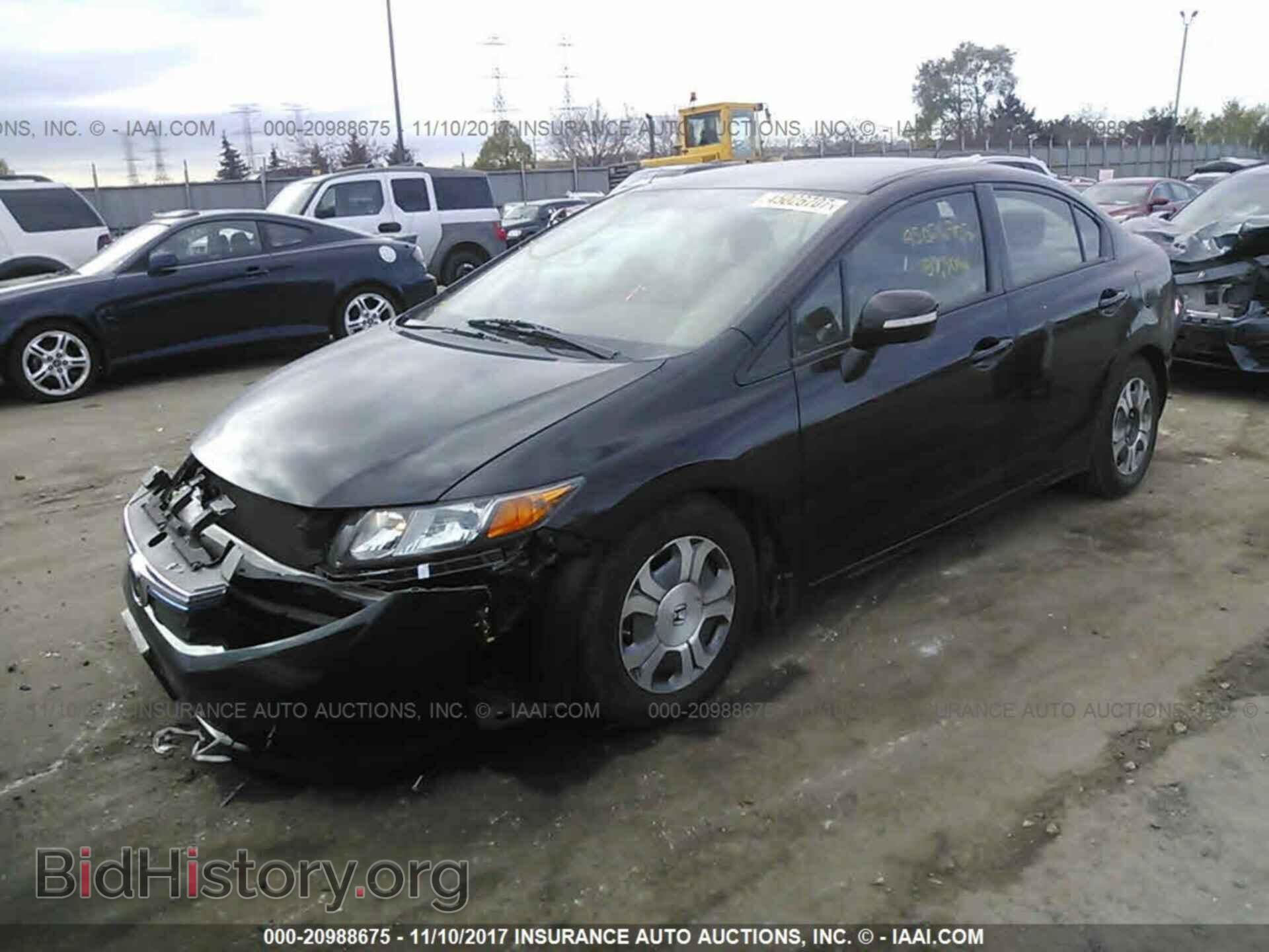2012 Honda Civic - VIN: JHMFB4F30CS003047 - Photo 2