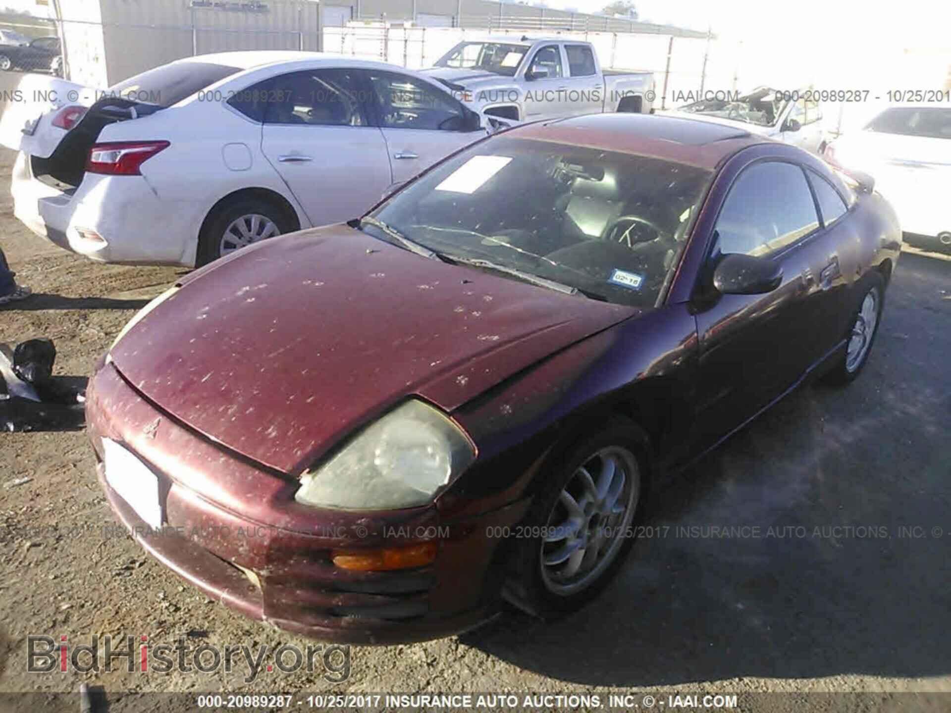 2002 MITSUBISHI ECLIPSE - VIN: 4A3AC54H02E010376 - Фото 2