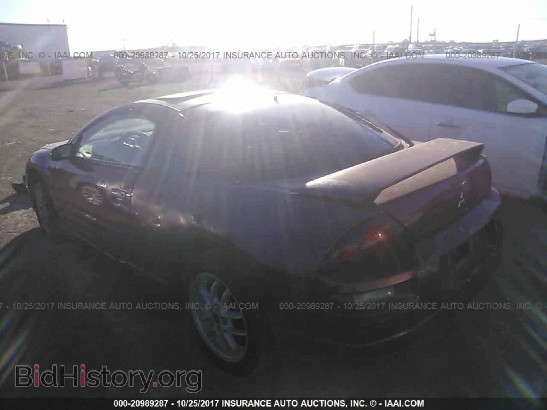2002 MITSUBISHI ECLIPSE - VIN: 4A3AC54H02E010376 - Фото 3